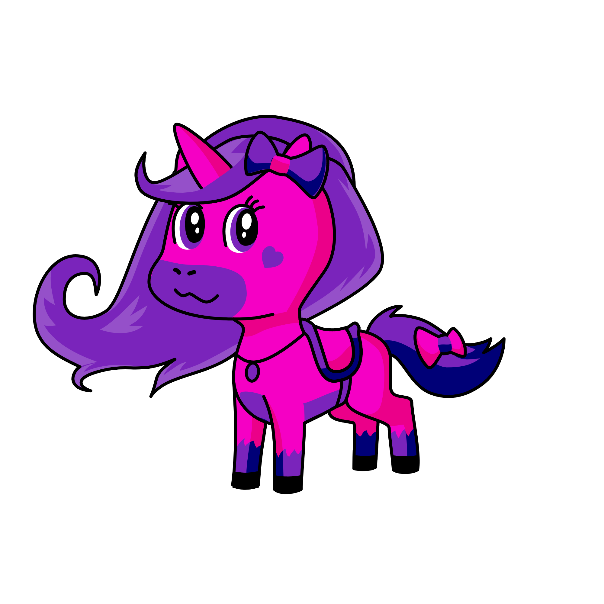 carita chispiante, the unicorn