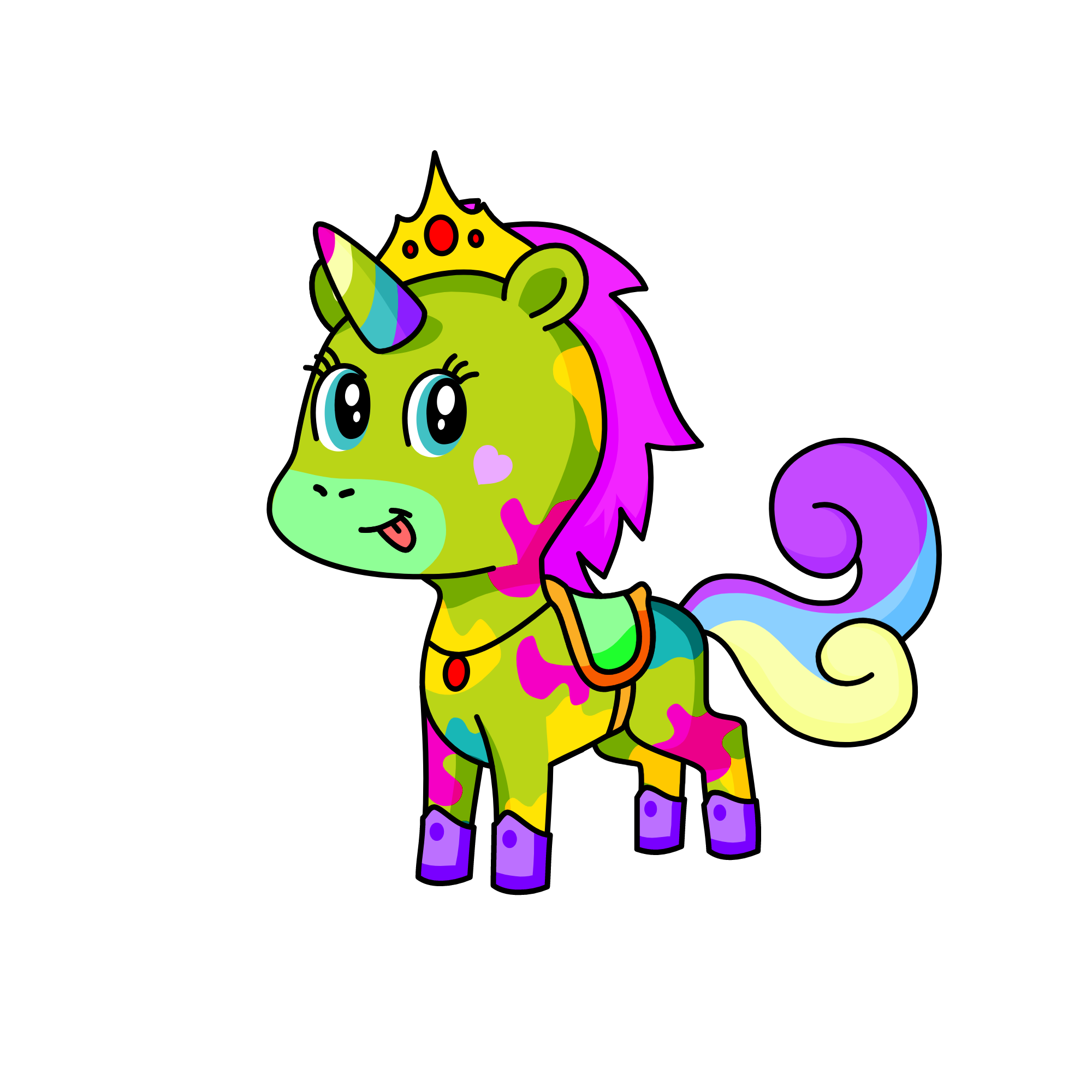 pixie, the unicorn