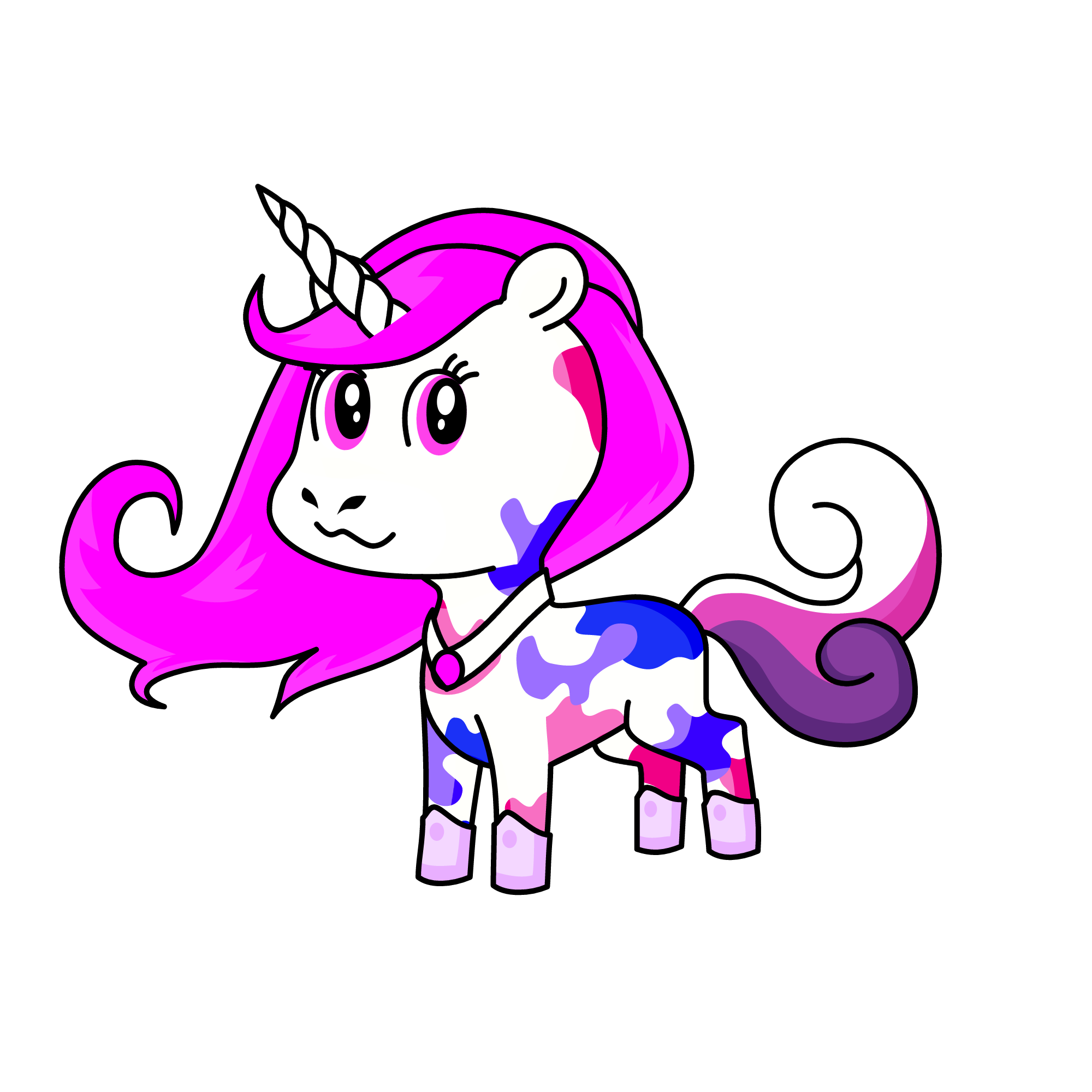 Camocorn, the unicorn