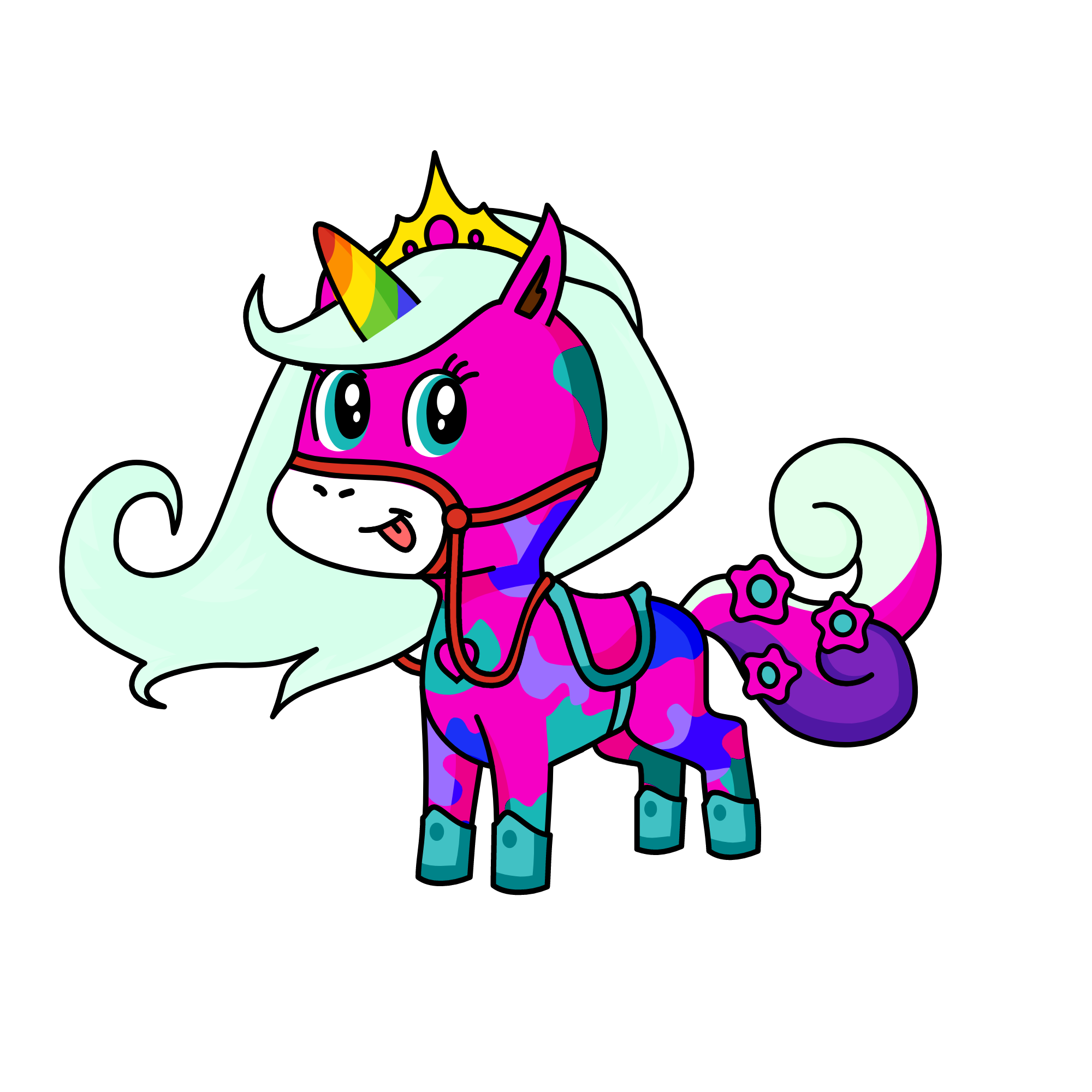 Angela, the unicorn