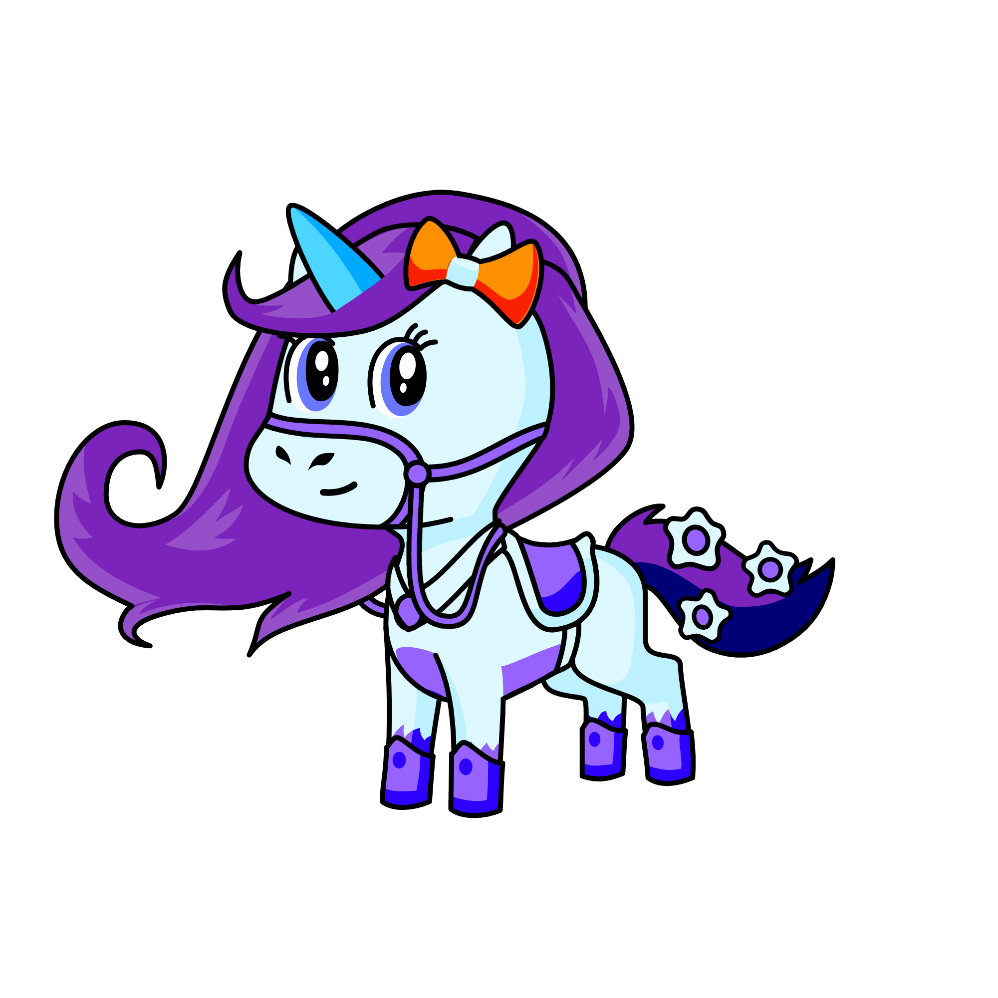 darky, the unicorn