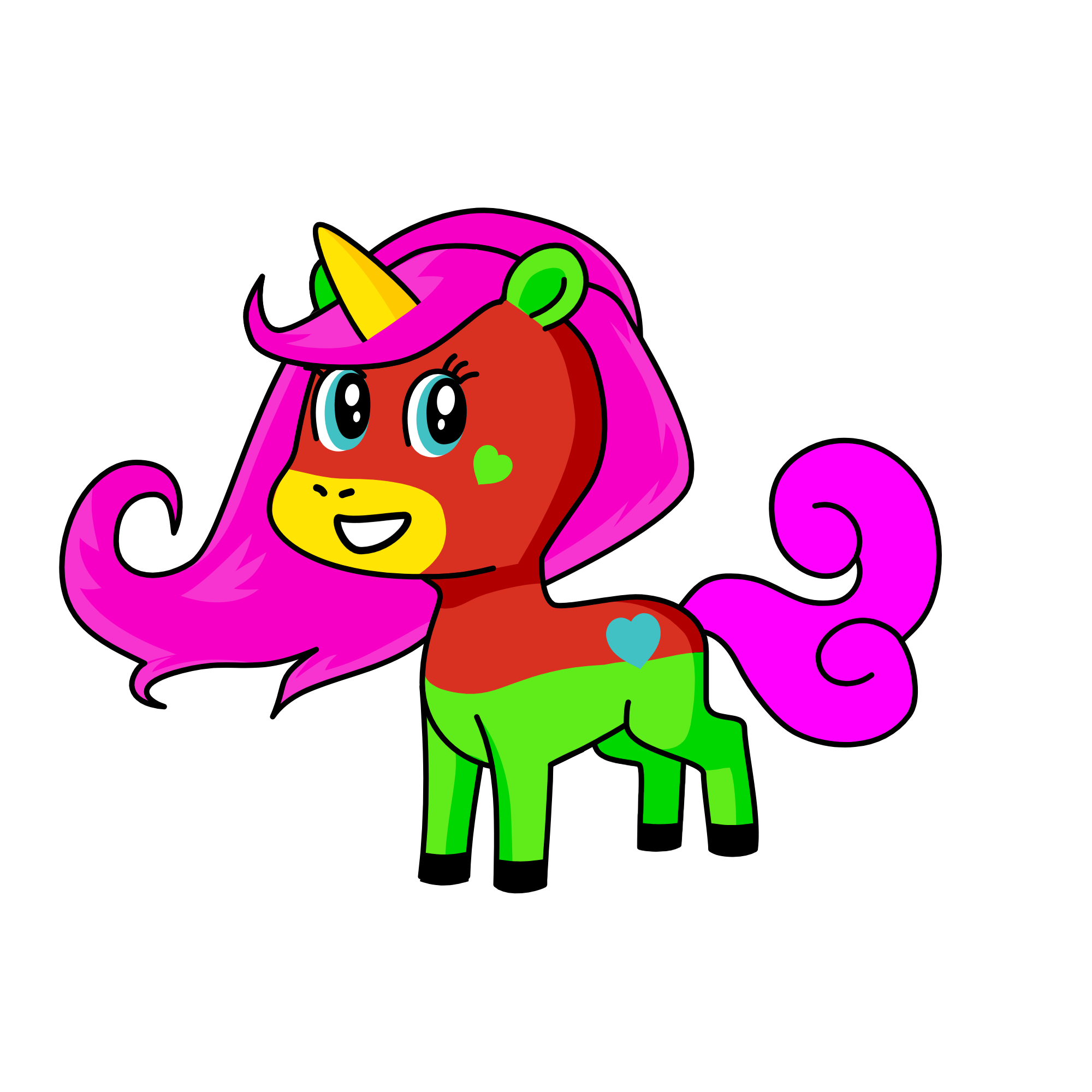 rosie applesauce, the unicorn