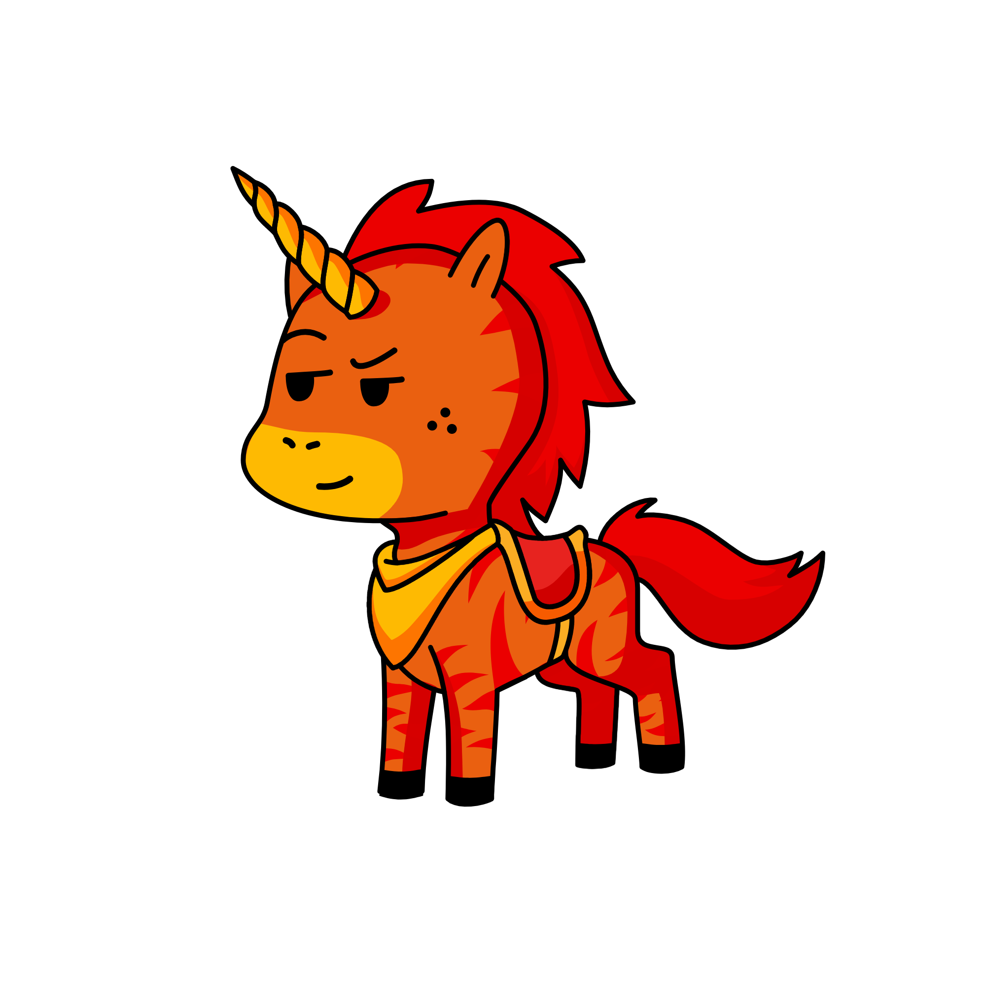 Kai's unicorn, the unicorn