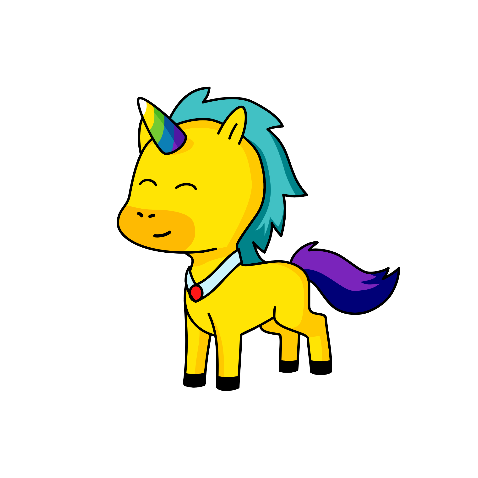 night, the unicorn