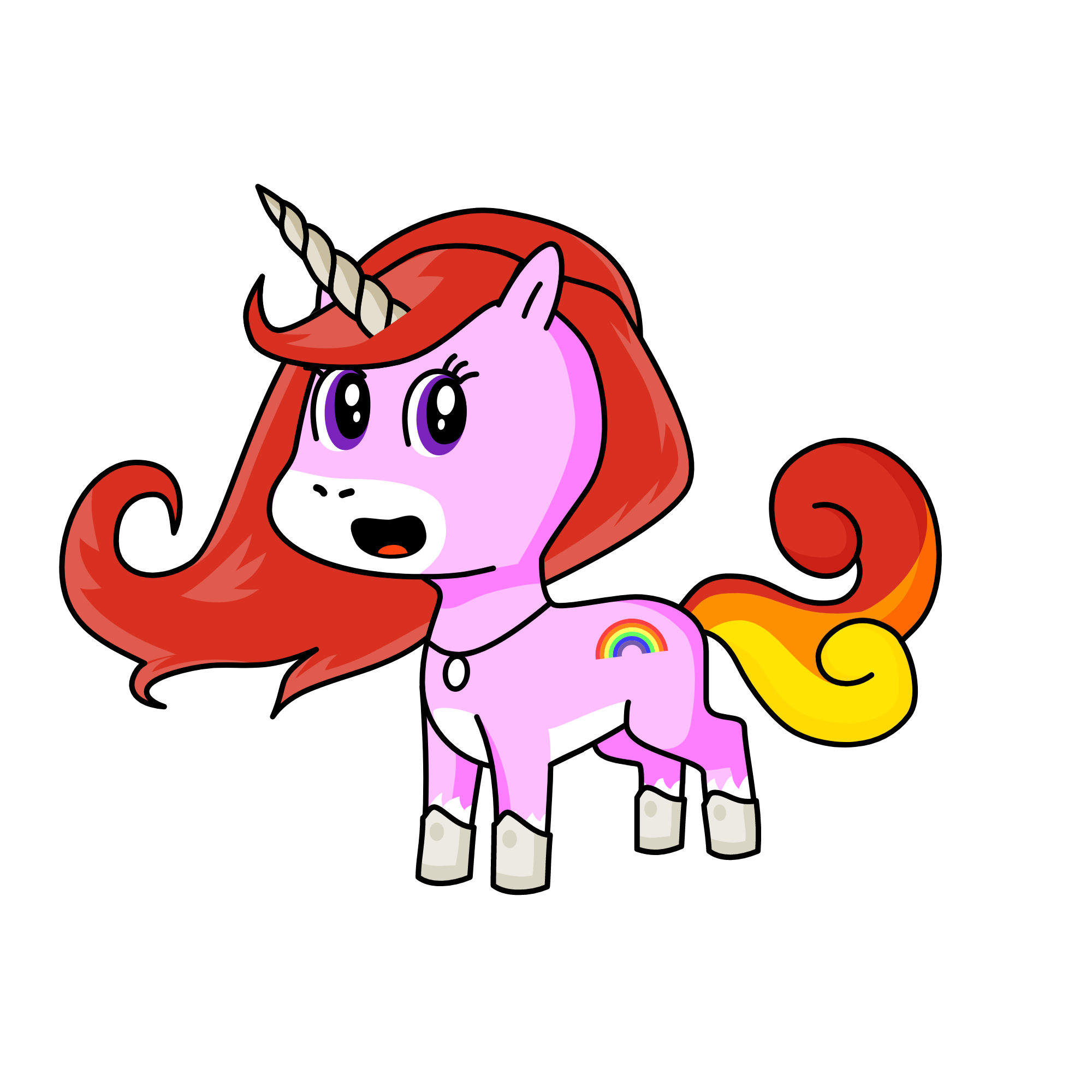 Fashionista, the unicorn