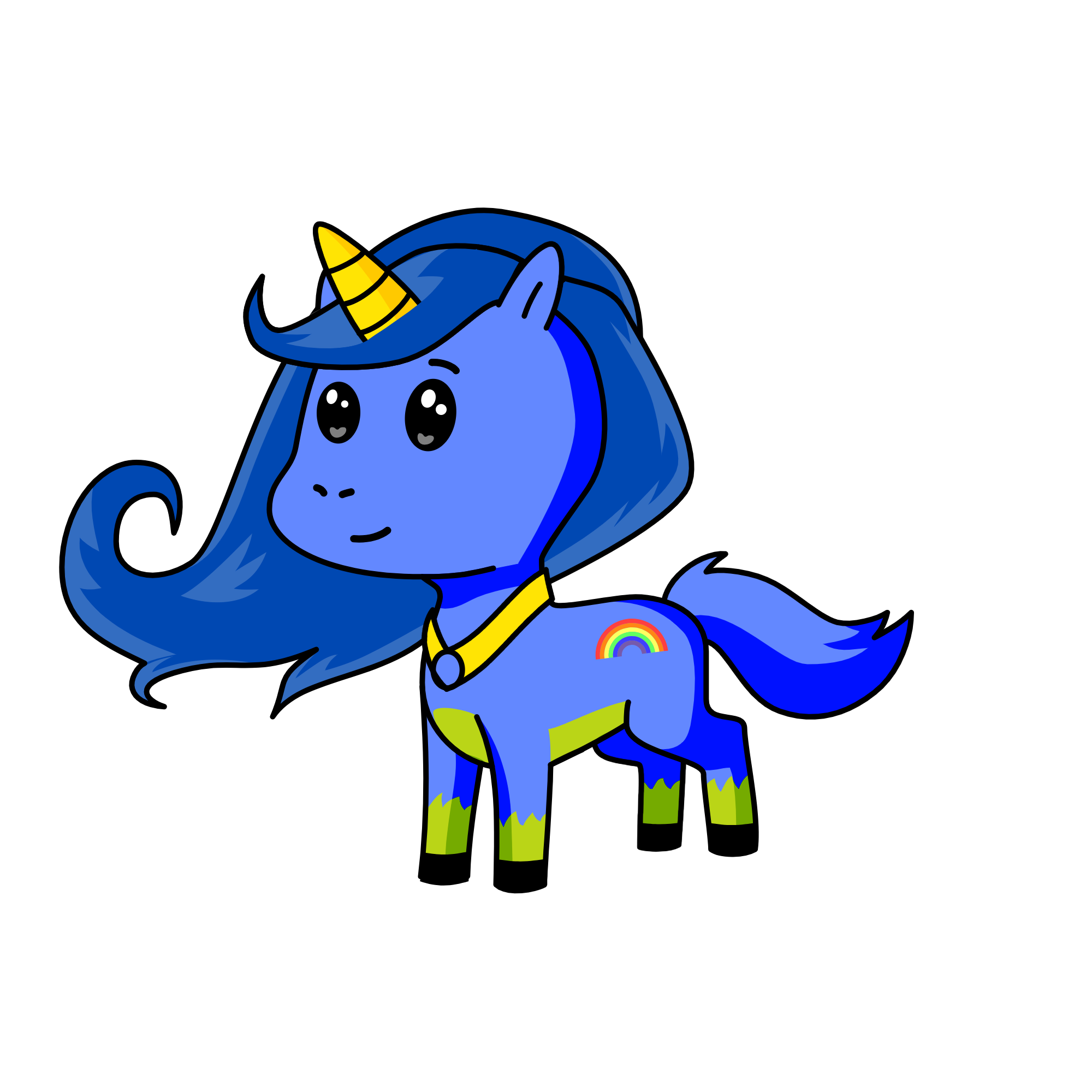 dashie, the unicorn