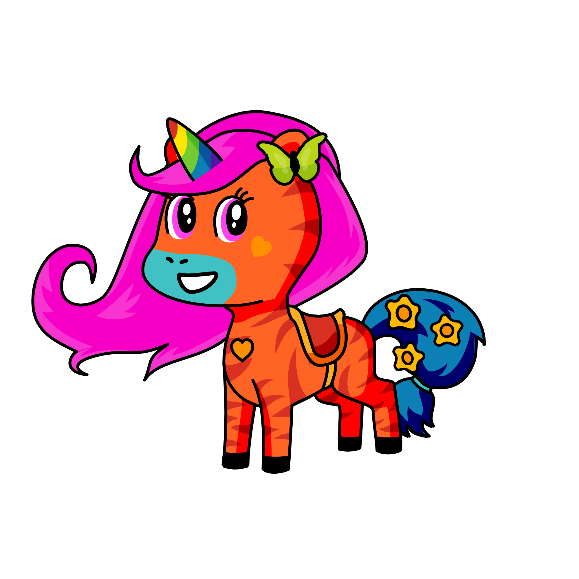 Cssie, the unicorn