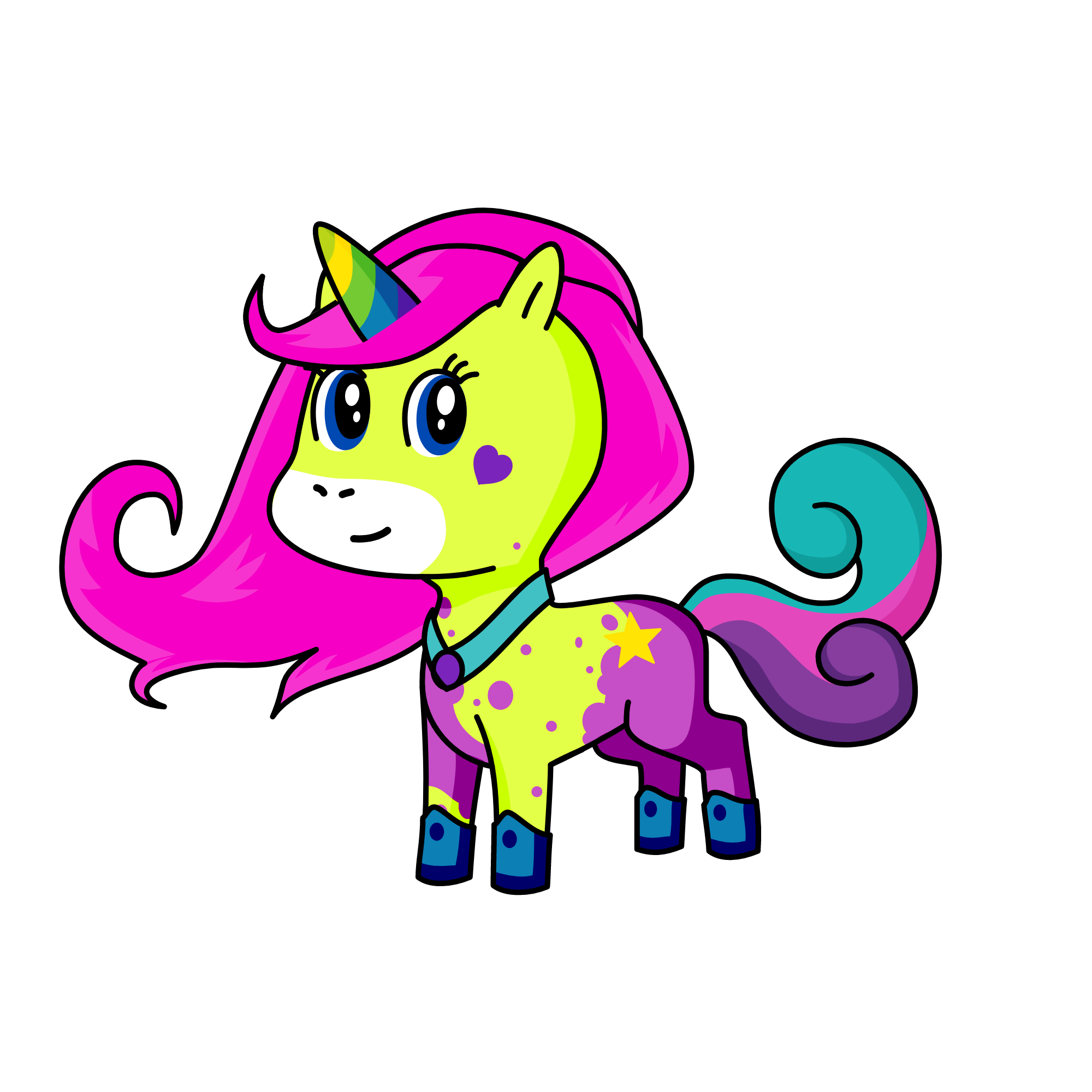 MY LOVE, the unicorn