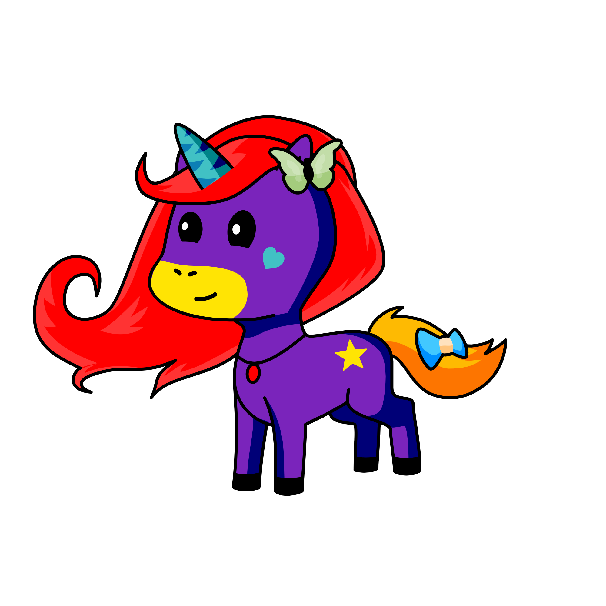 Merina, the unicorn