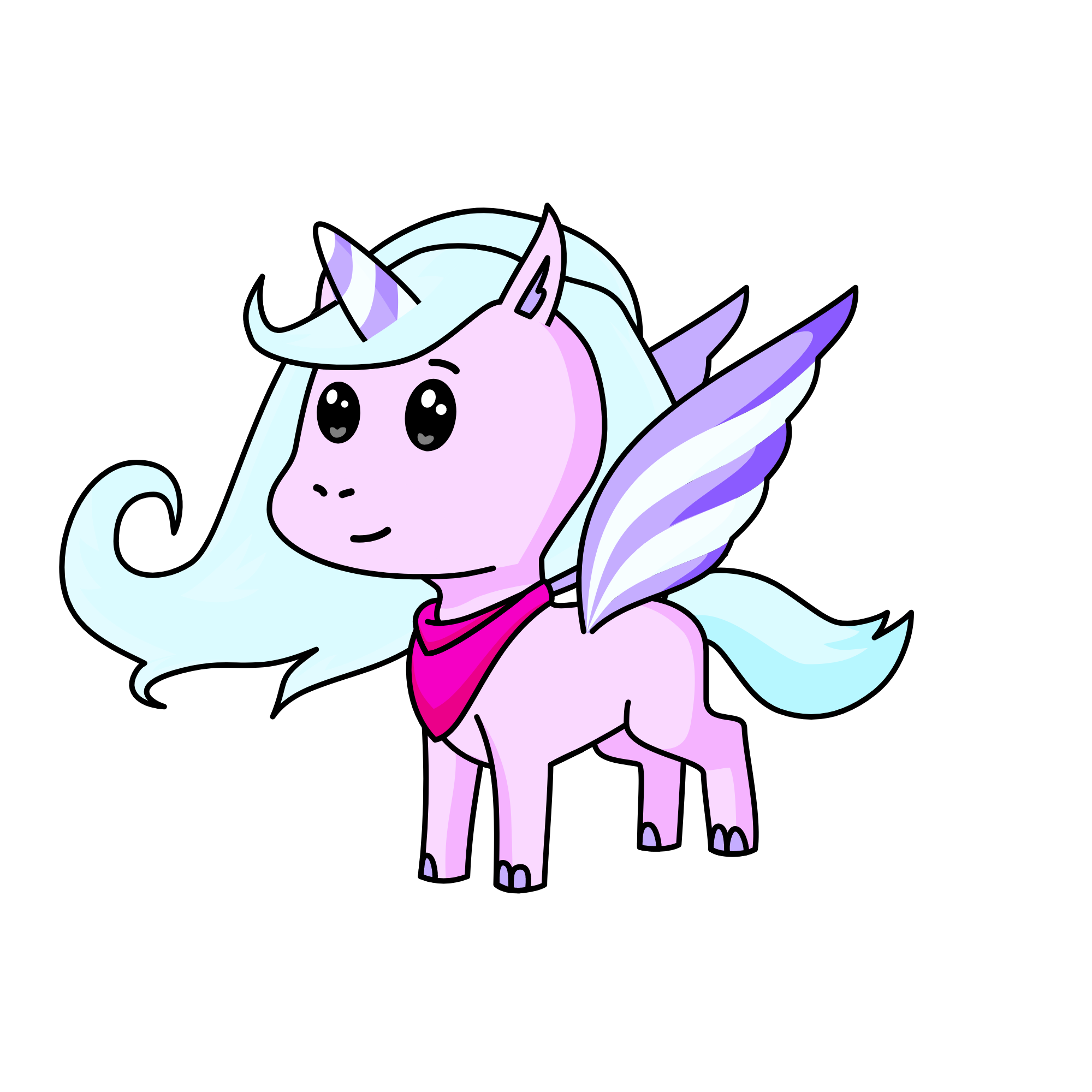 Camea, the unicorn