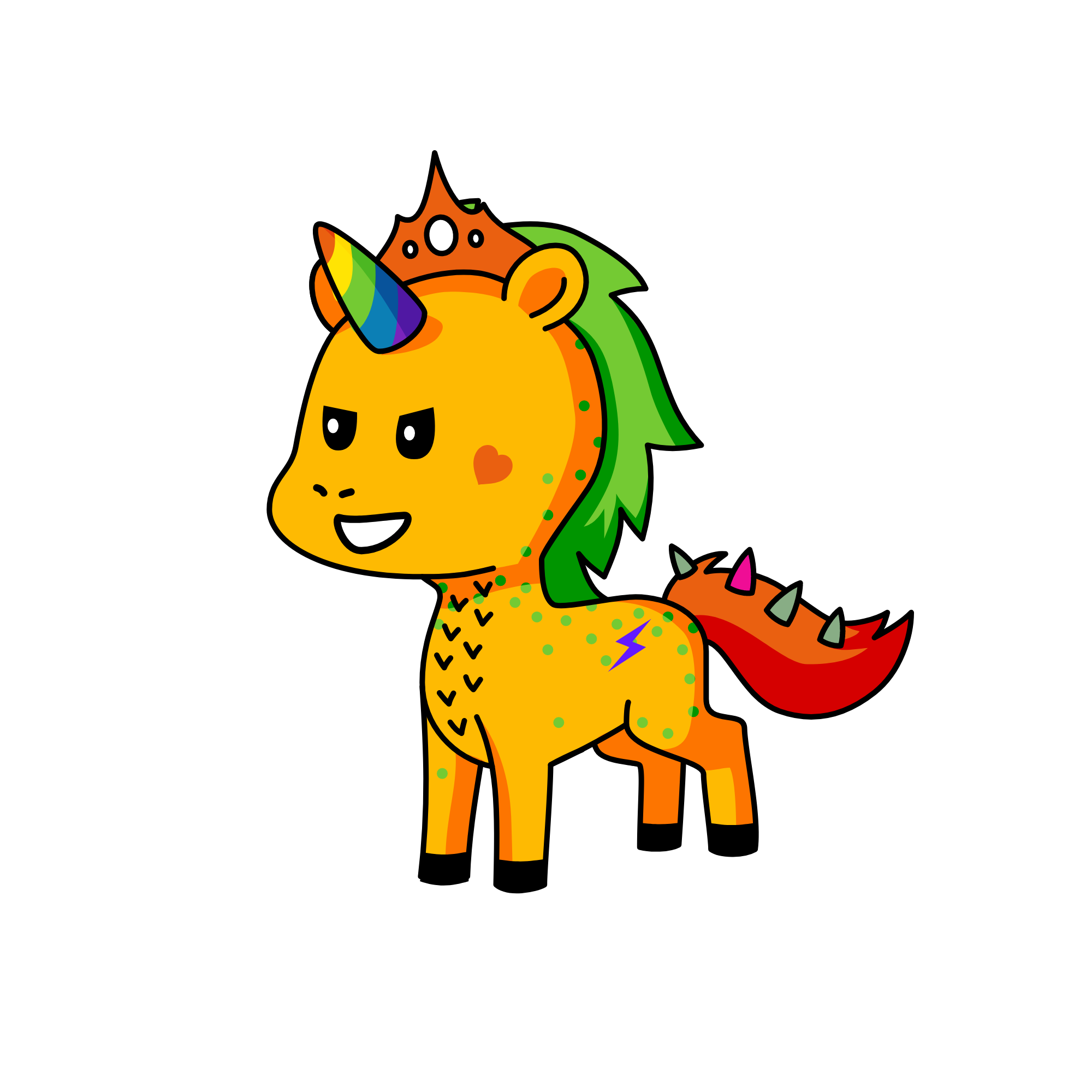 TOMMY M, the unicorn