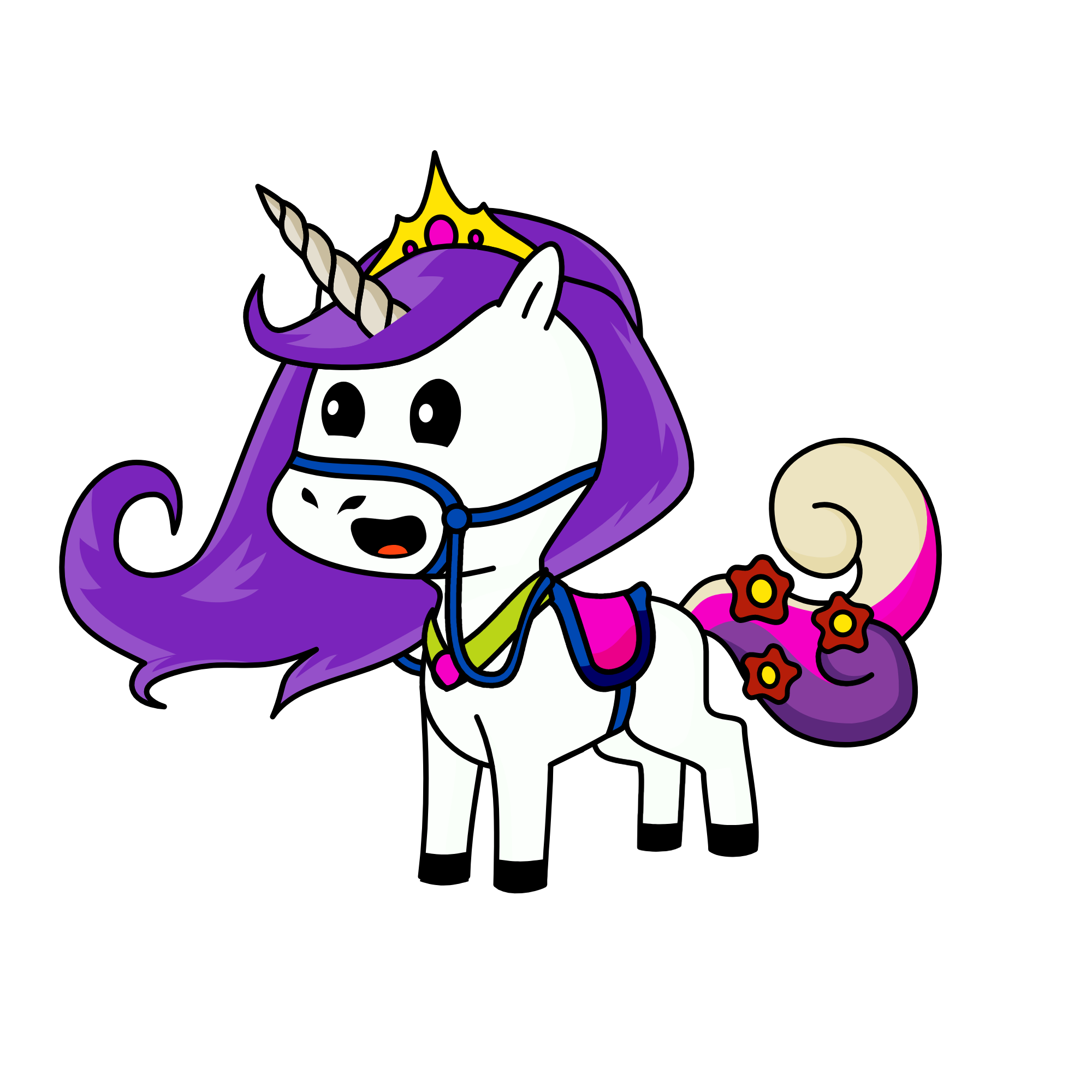 Shine, the unicorn