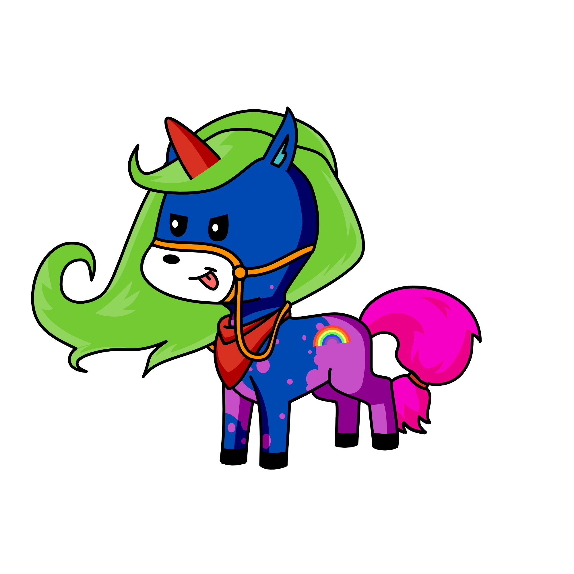 hallo , the unicorn