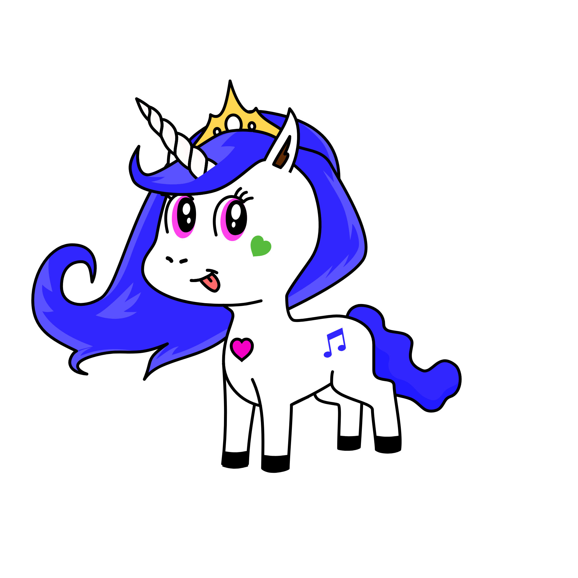 Lia, the unicorn