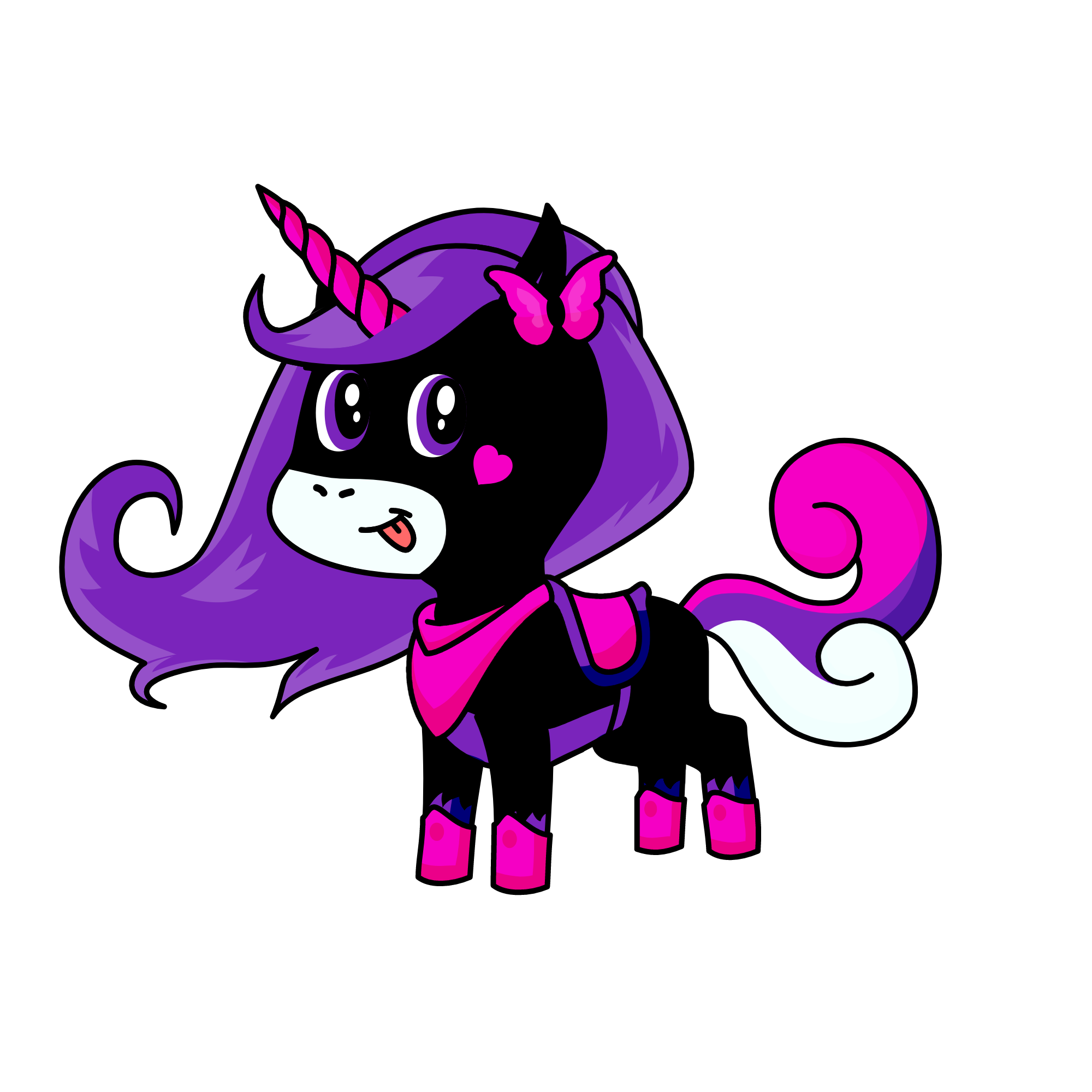 Skittles, the unicorn