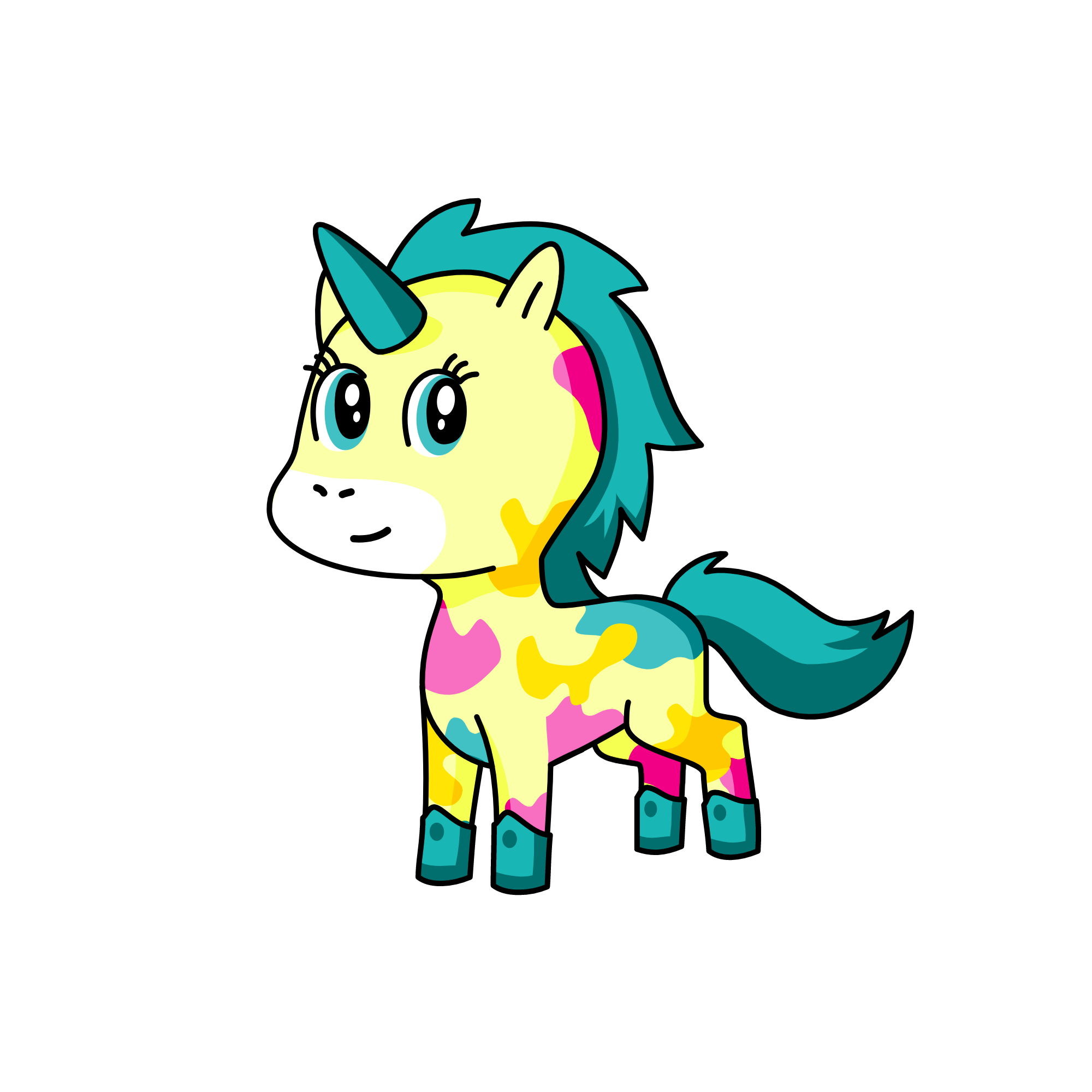 blitz bearnie boo, the unicorn