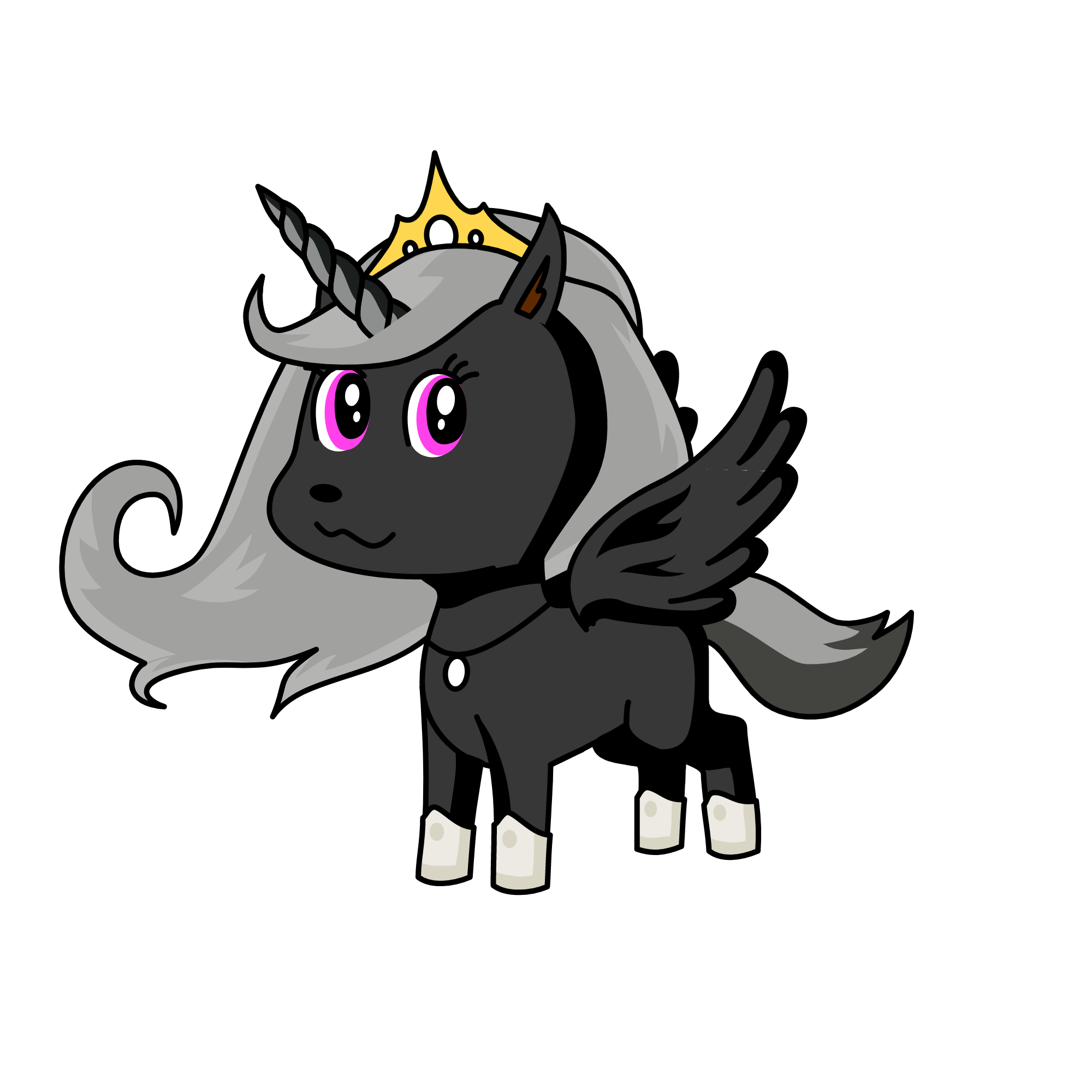 Nightshade, the unicorn