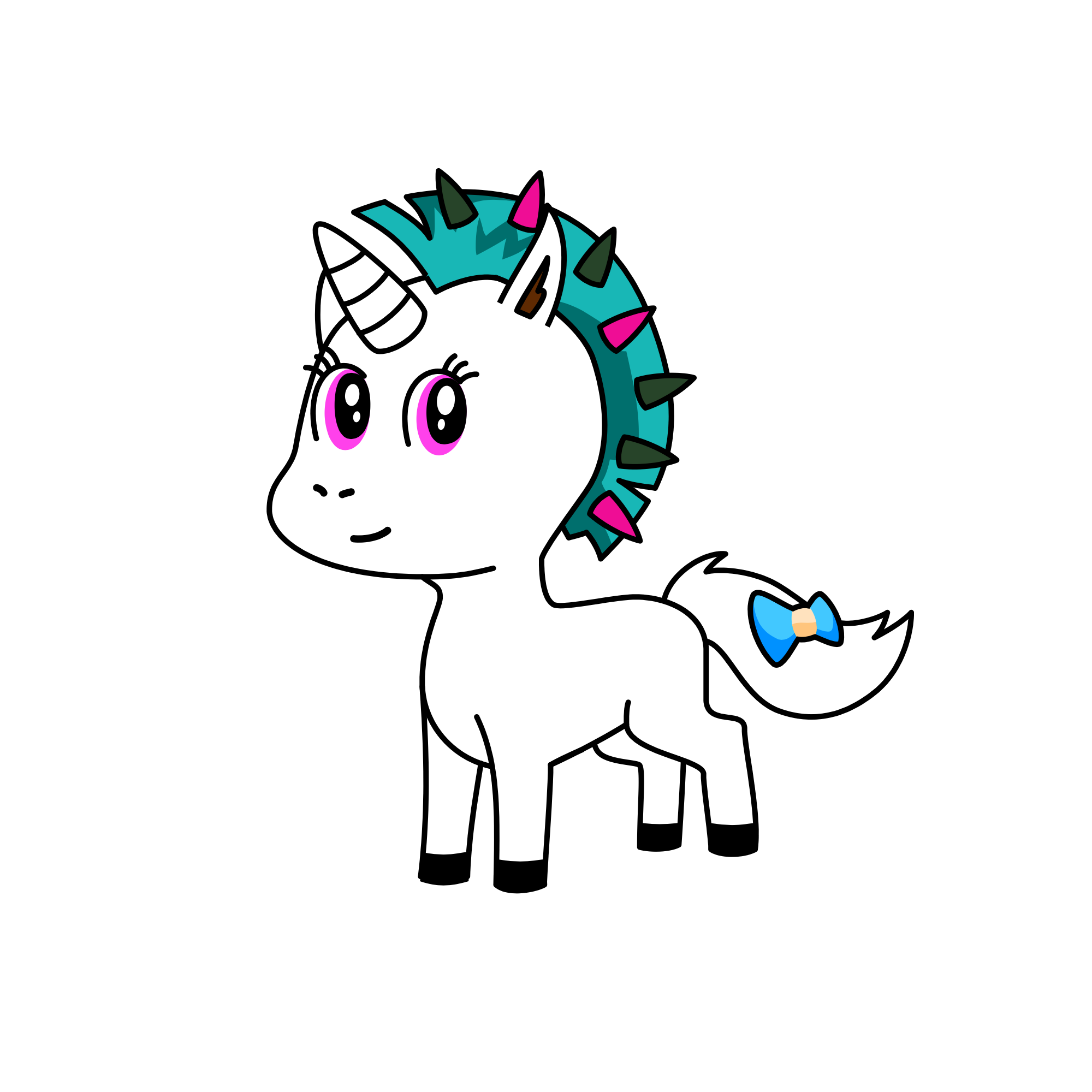 Banana, the unicorn
