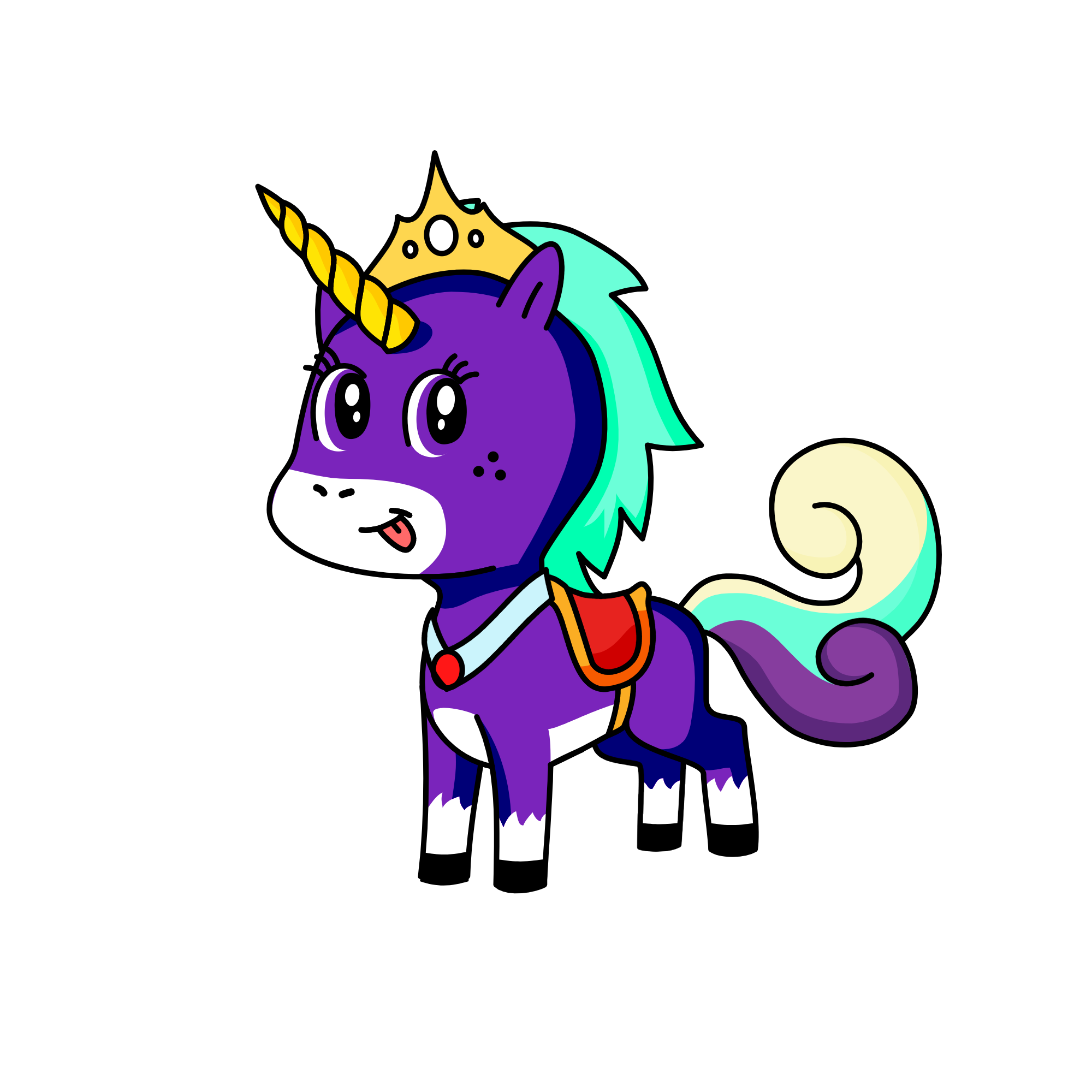 Janelle, the unicorn