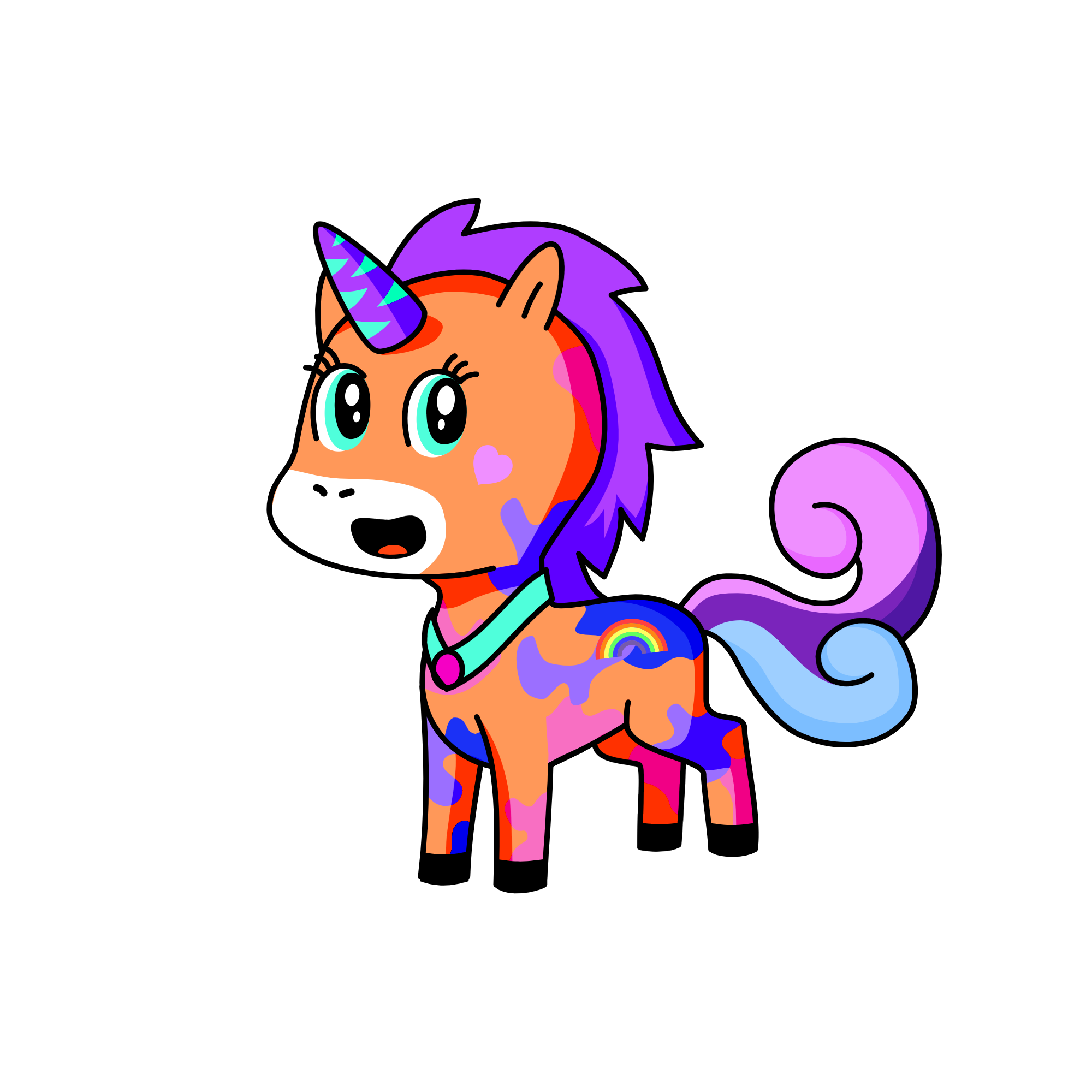 Midnight, the unicorn
