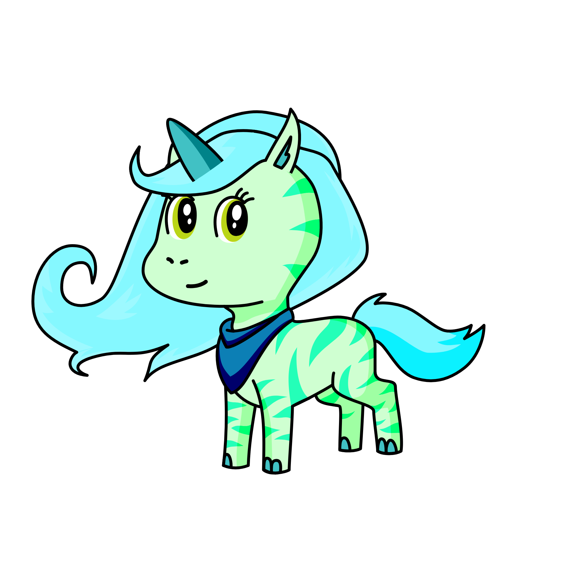 Lagoon, the unicorn
