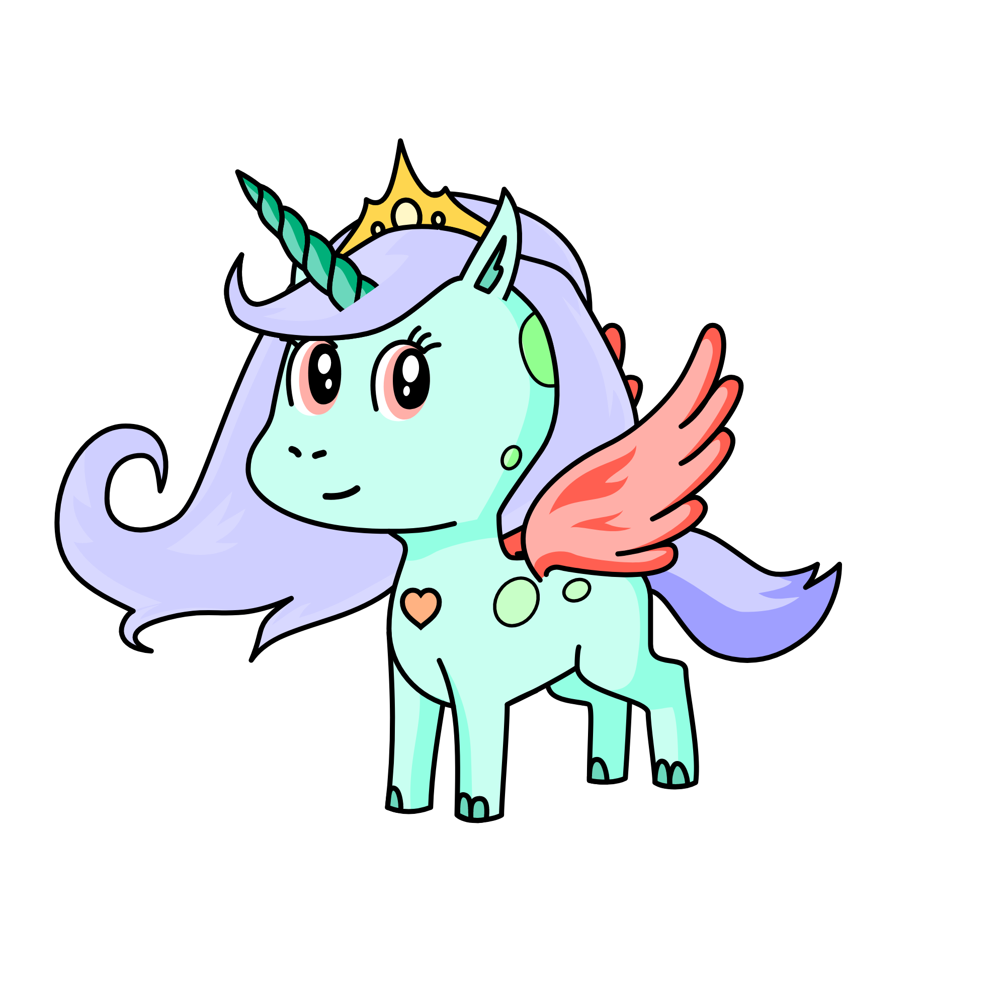 Pamina, the unicorn