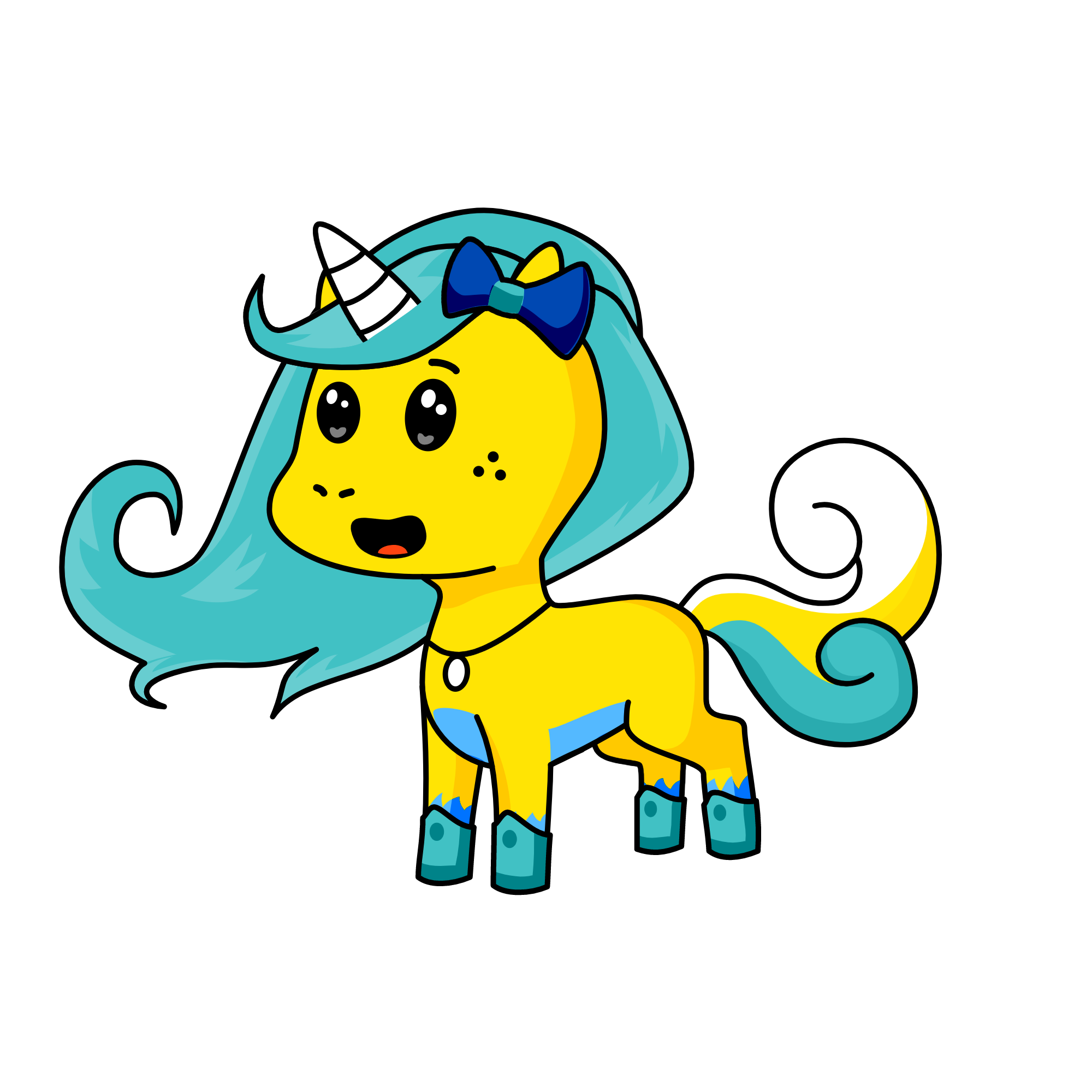 Sunny, the unicorn