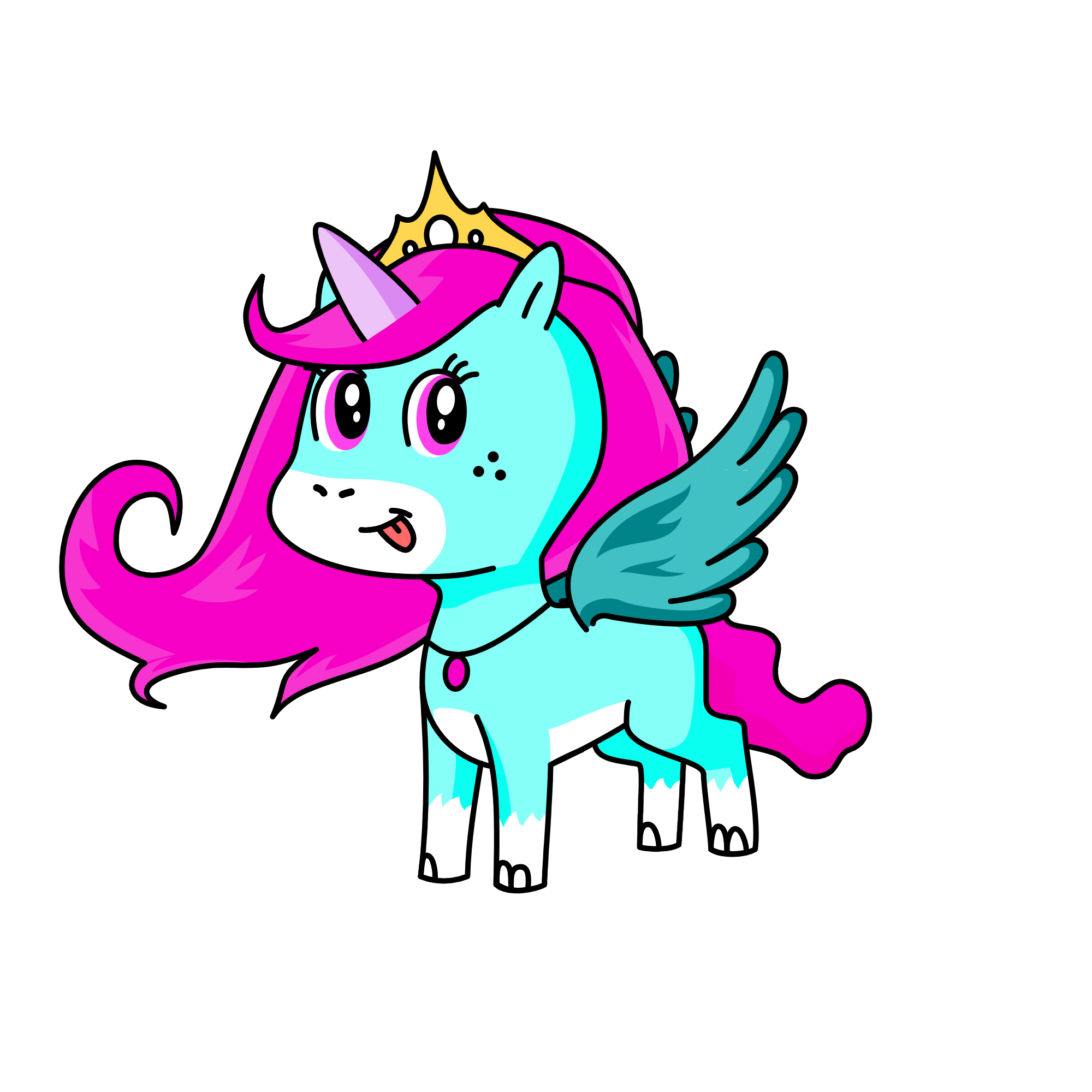 Jello, the unicorn