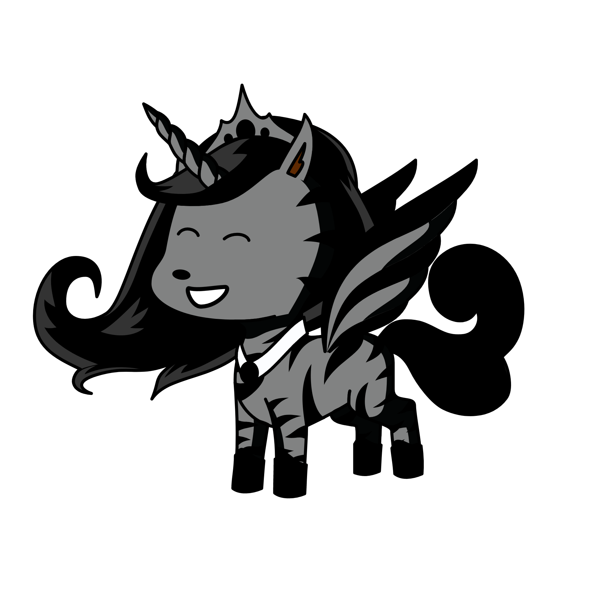 Midnight, the unicorn