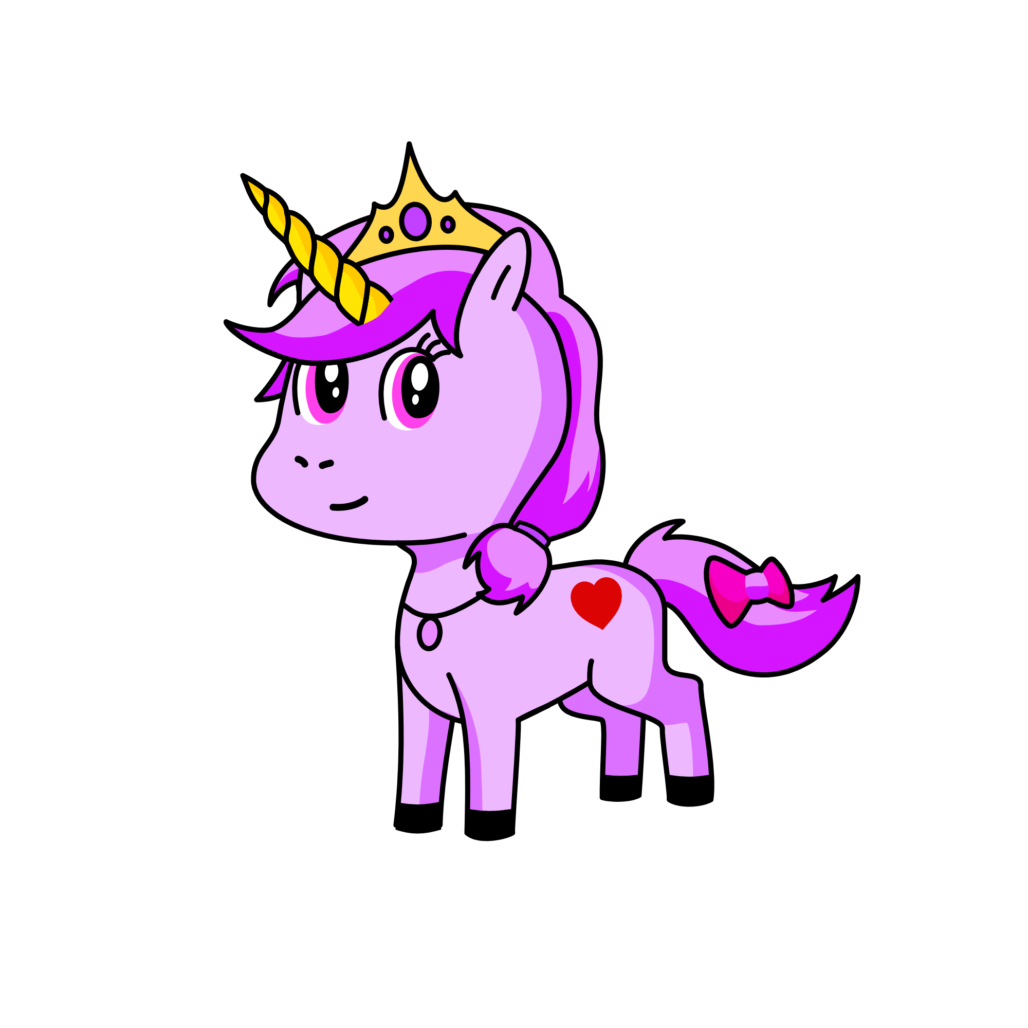 Ámbar , the unicorn