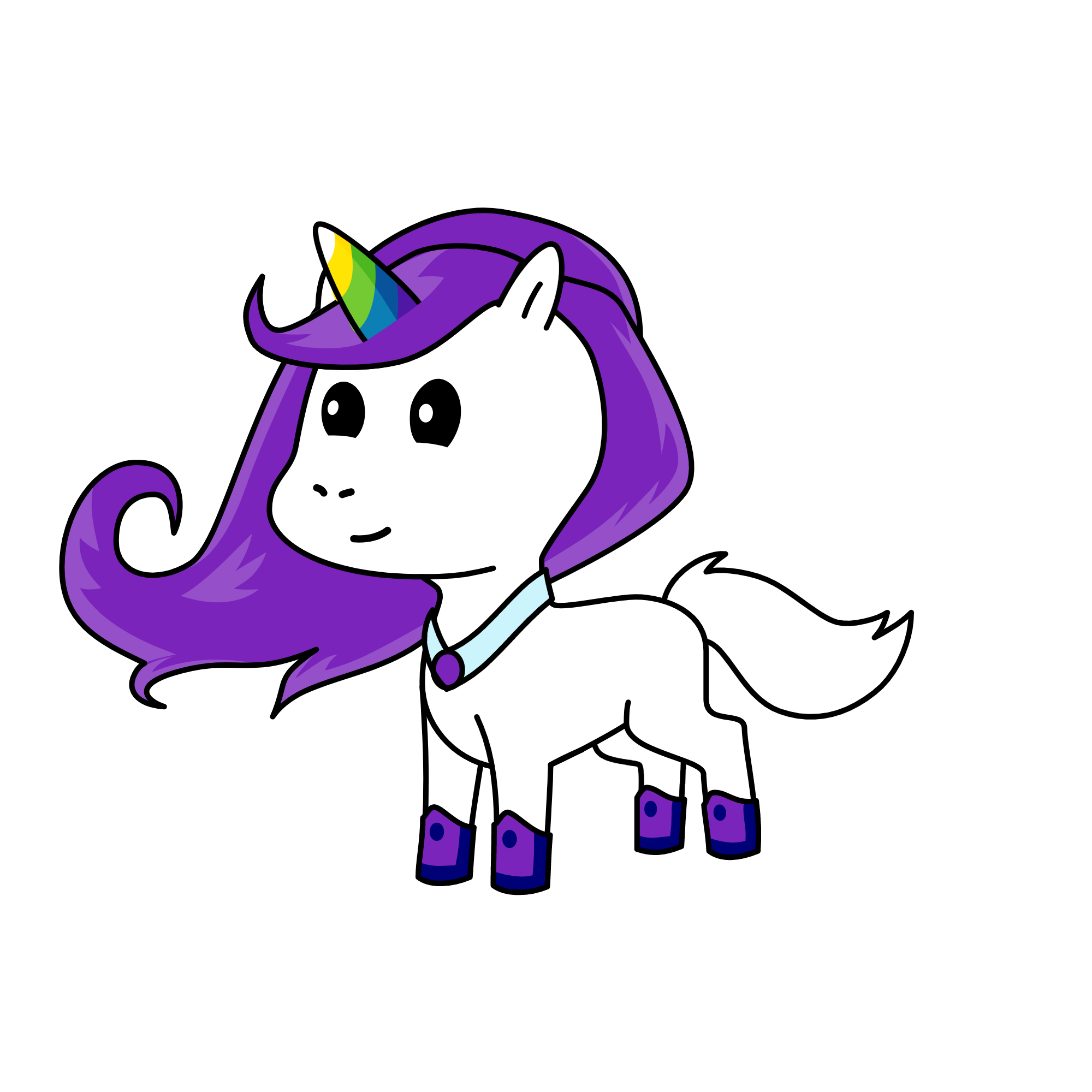 rainbow, the unicorn