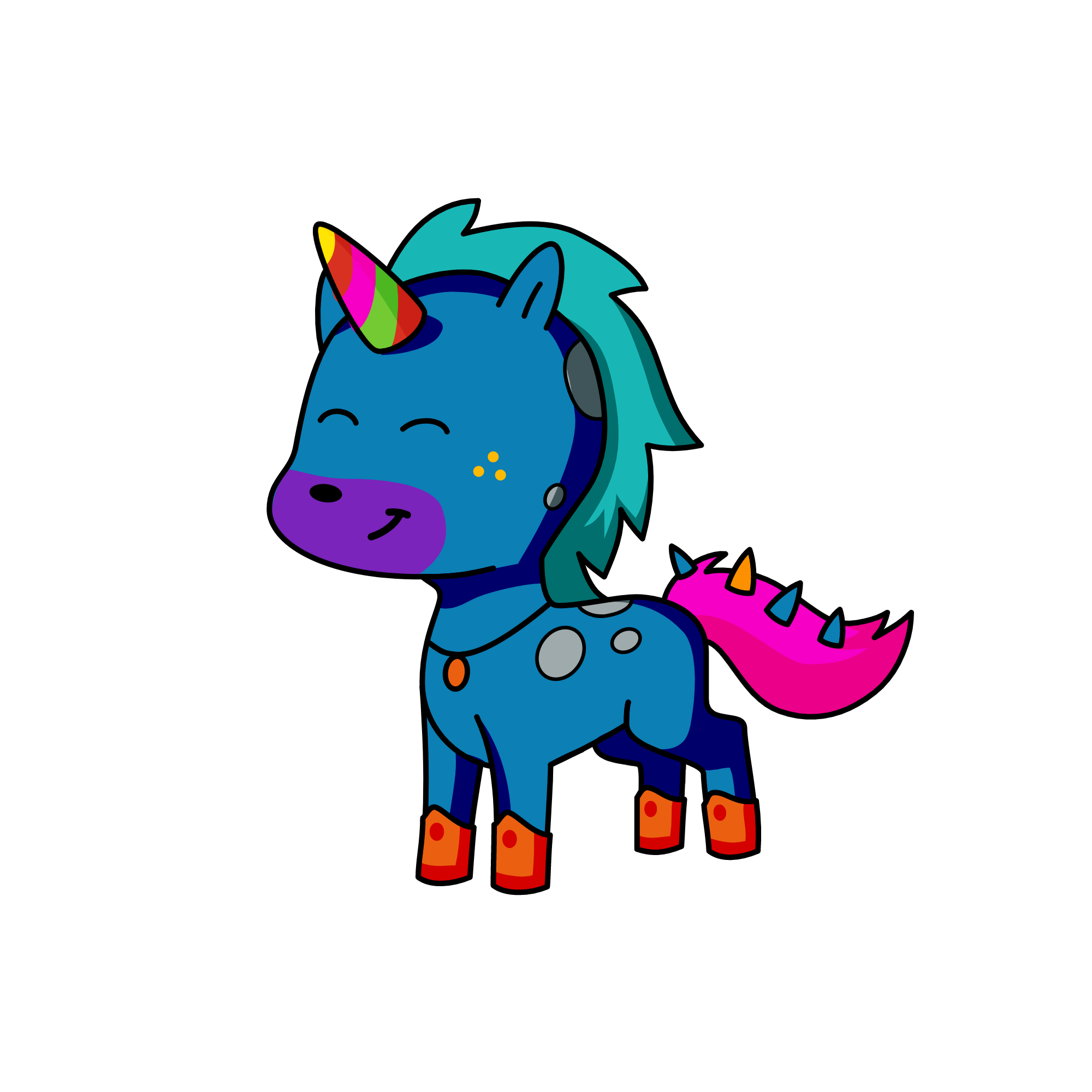 Lil explorer, the unicorn