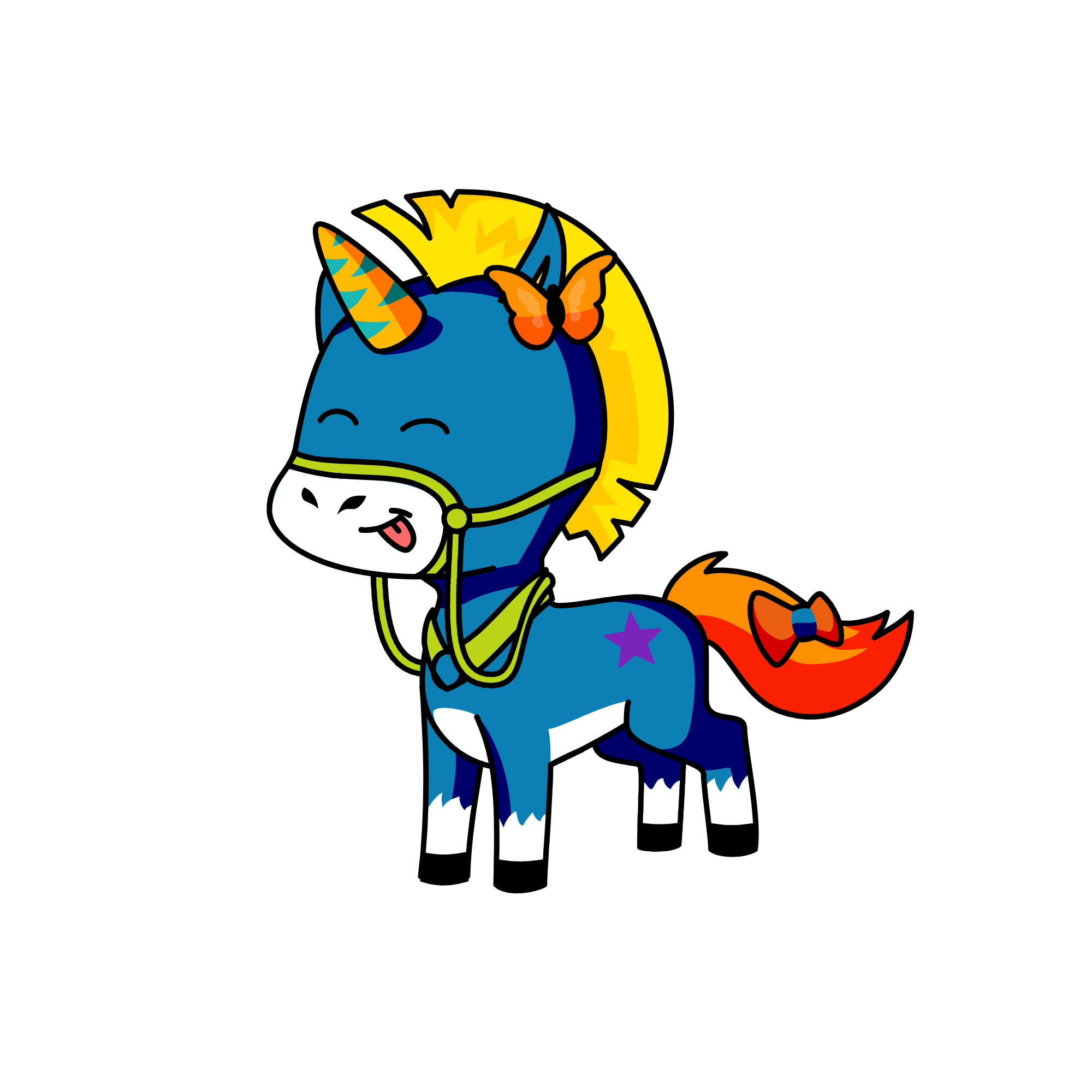 rock stage, the unicorn
