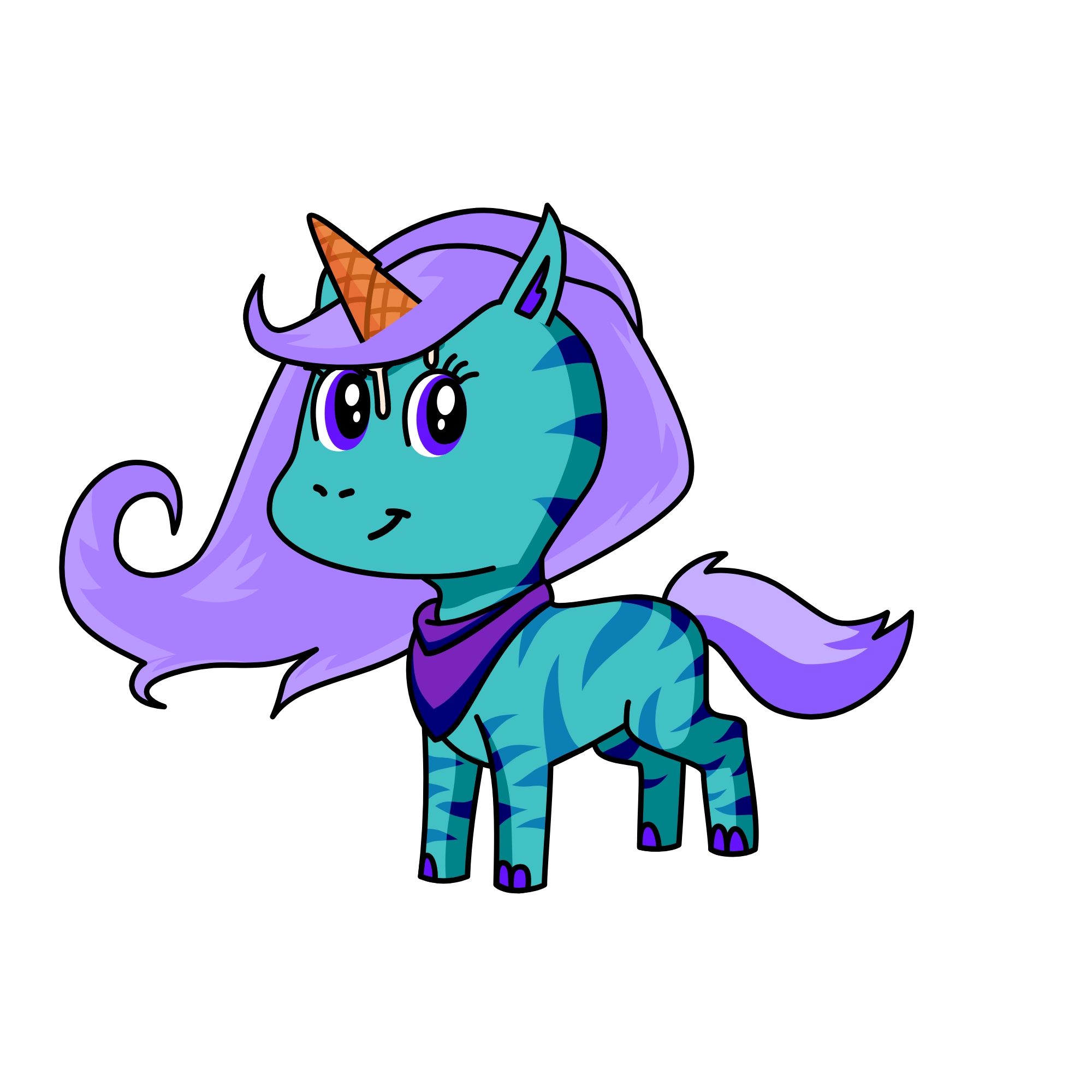 Lenina, the unicorn