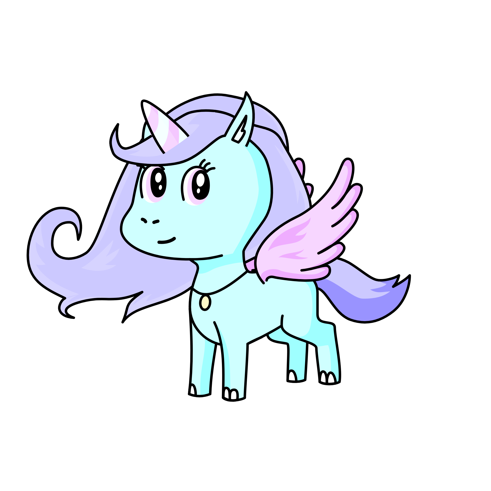 Pastl, the unicorn