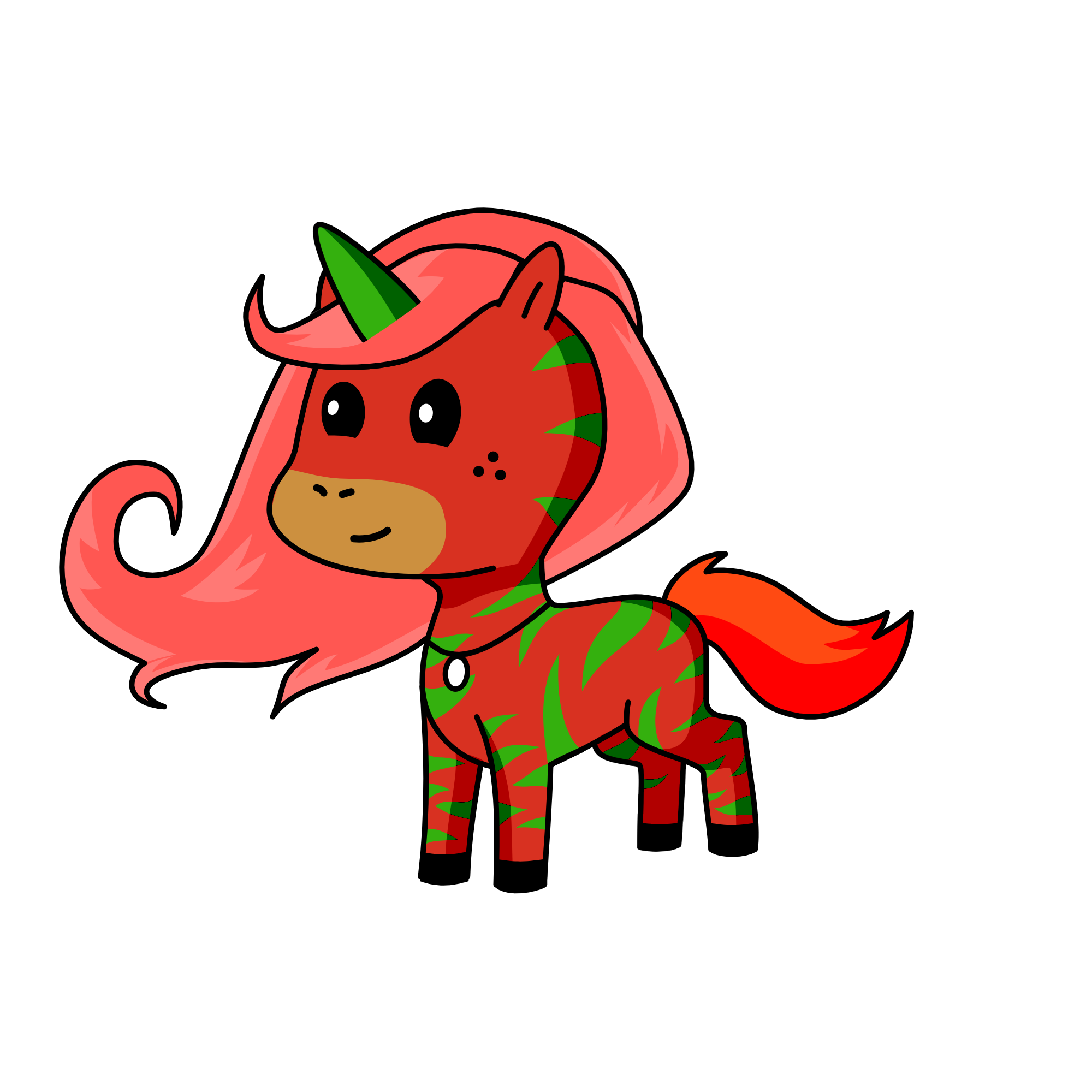 saite pony, the unicorn