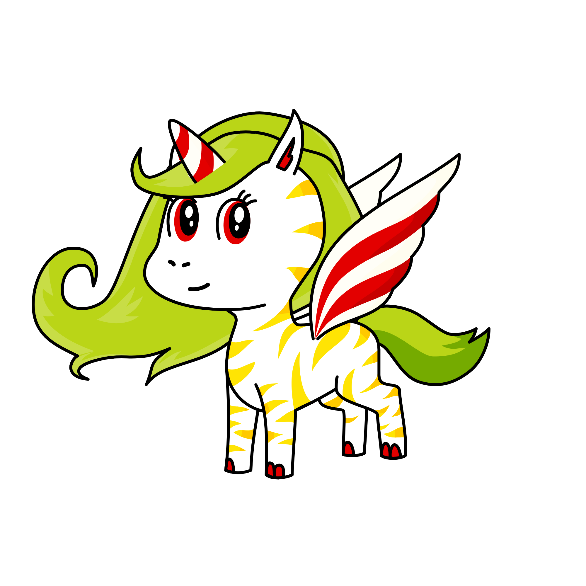 Chrissy-Mass, the unicorn