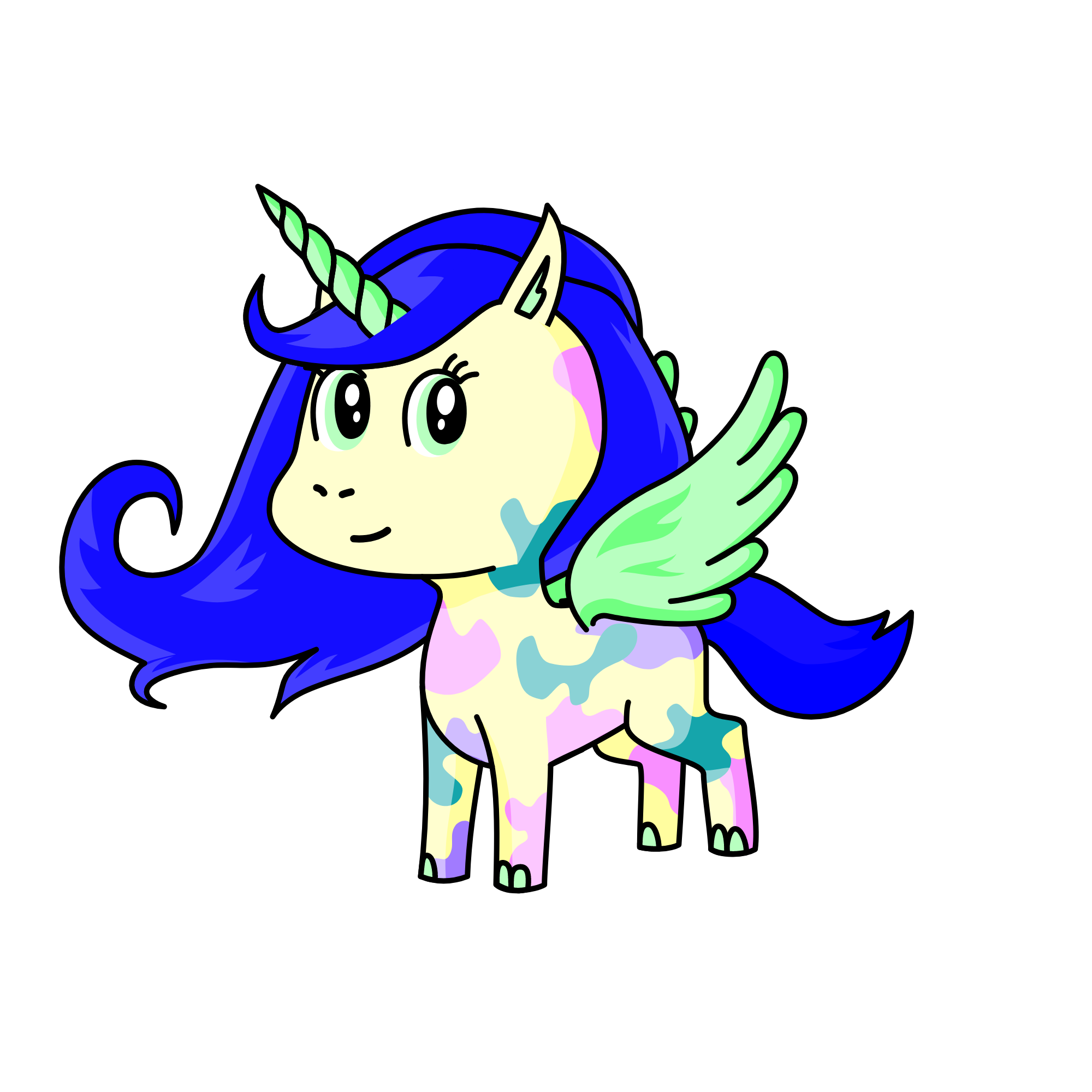 Stella, the unicorn