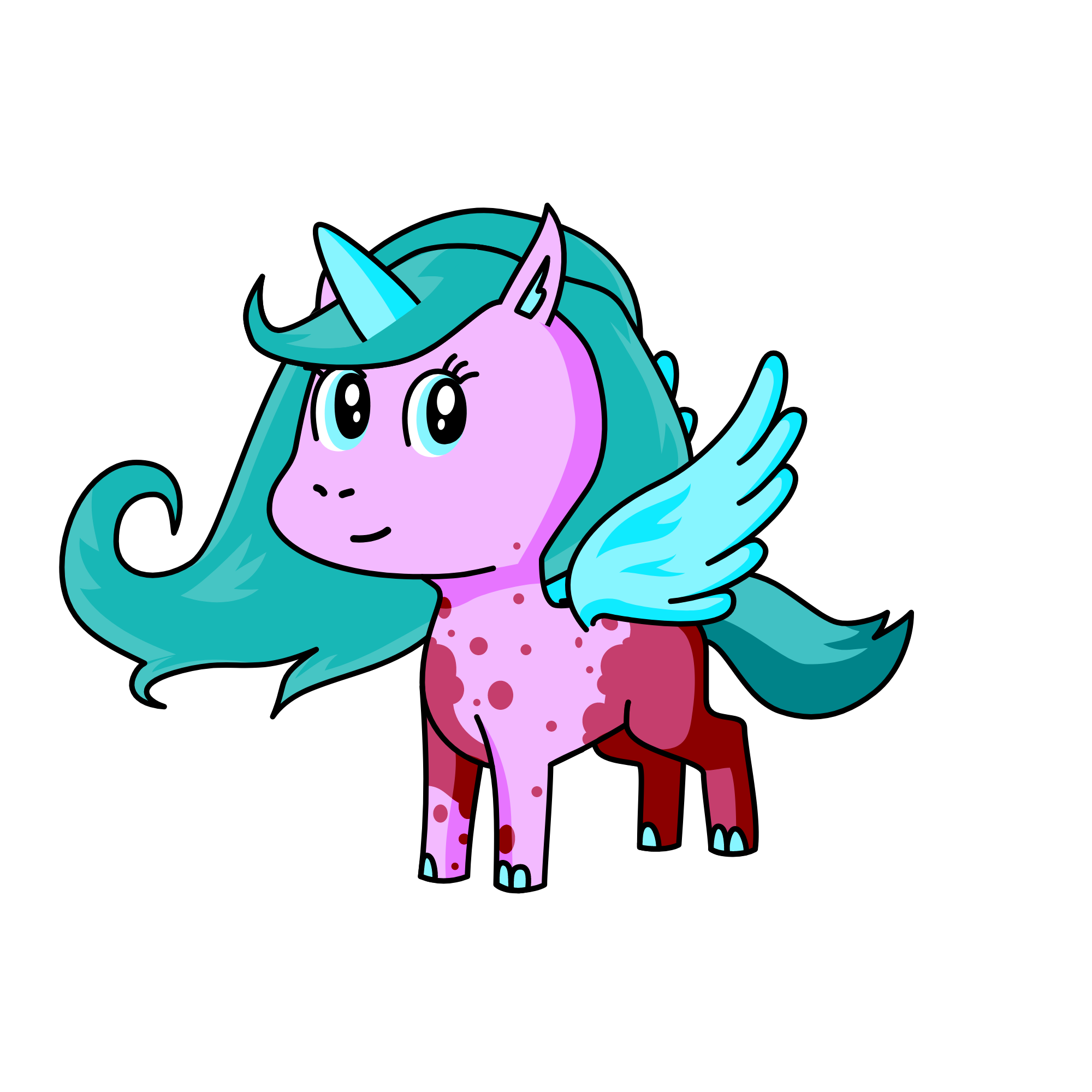 Tenne, the unicorn