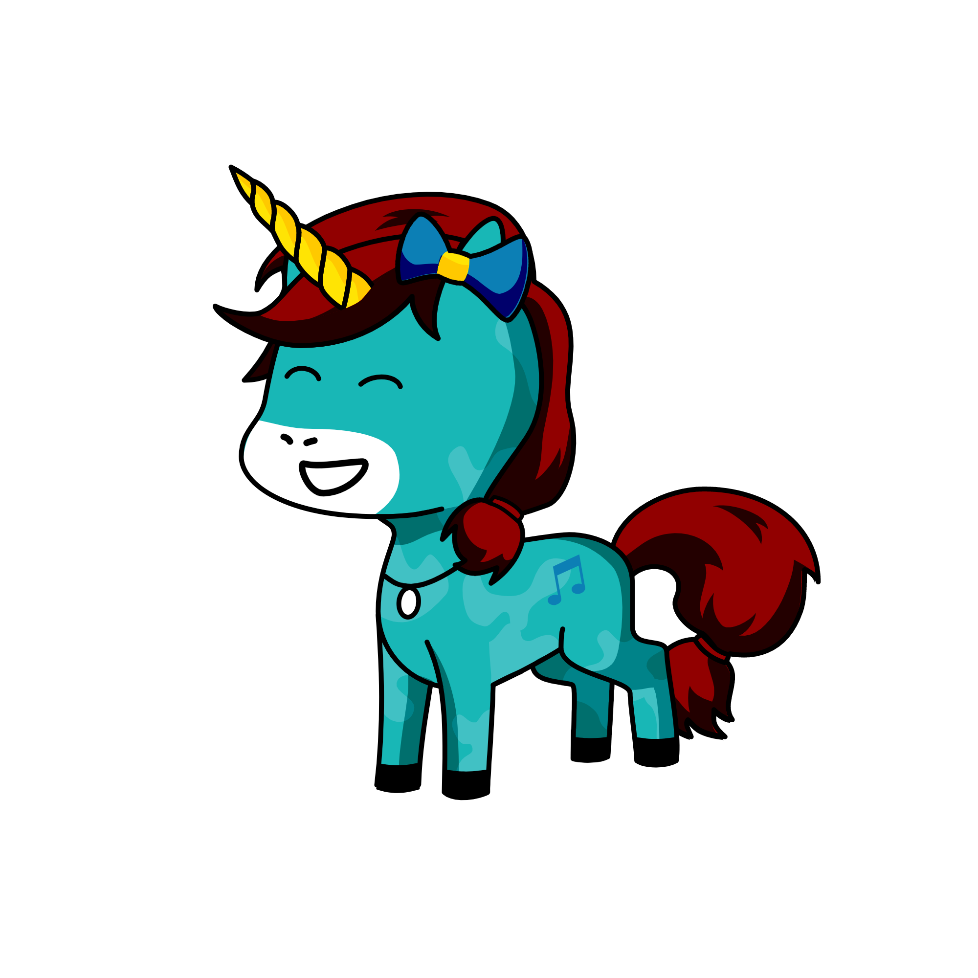 Musical Snow, the unicorn