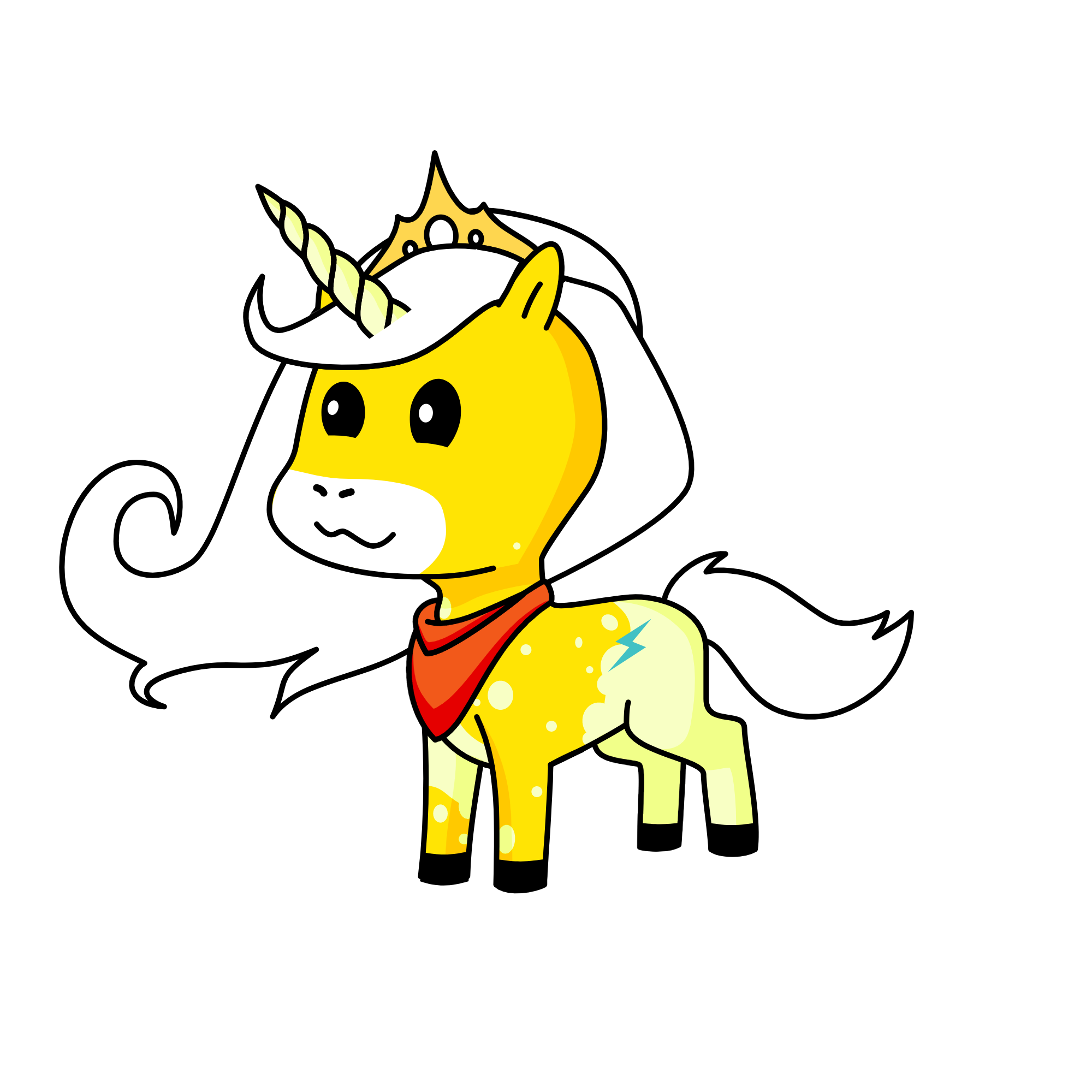 rat, the unicorn