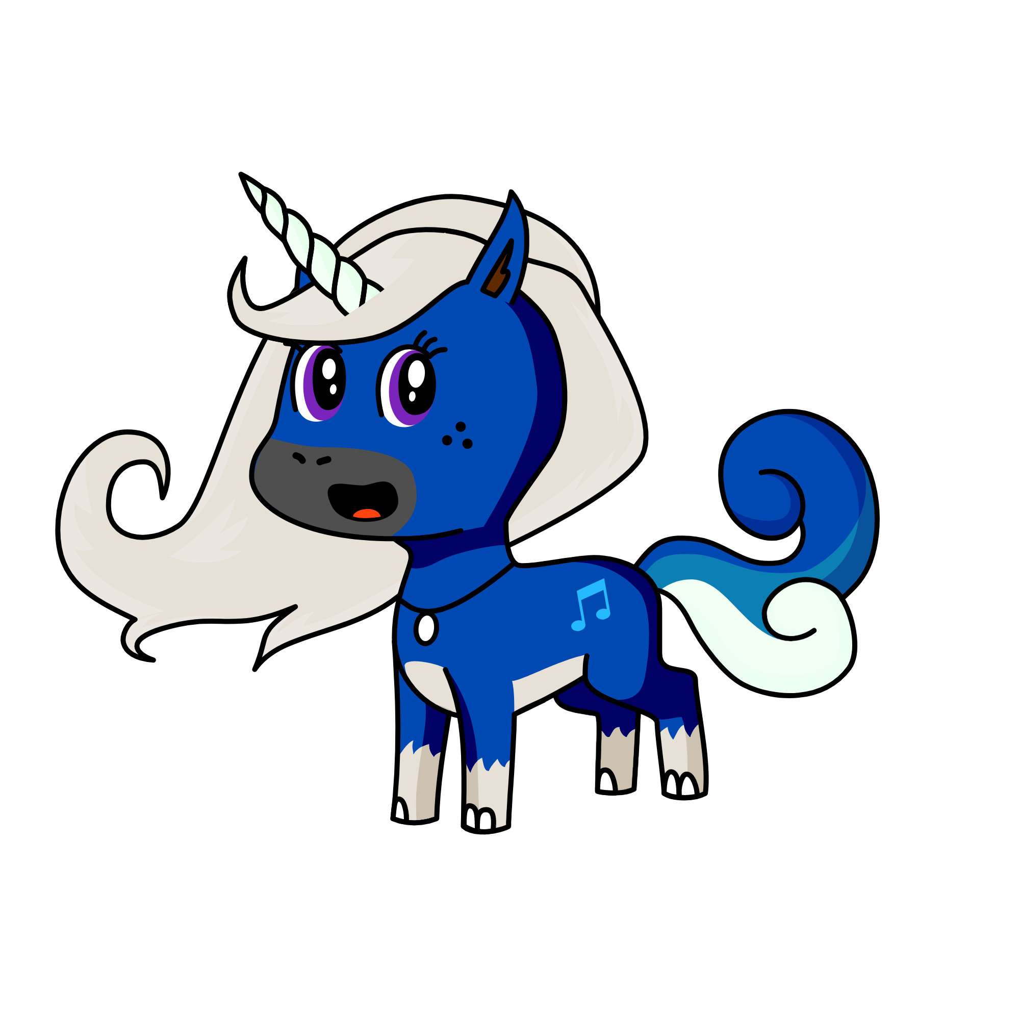 Princess Twilight, the unicorn