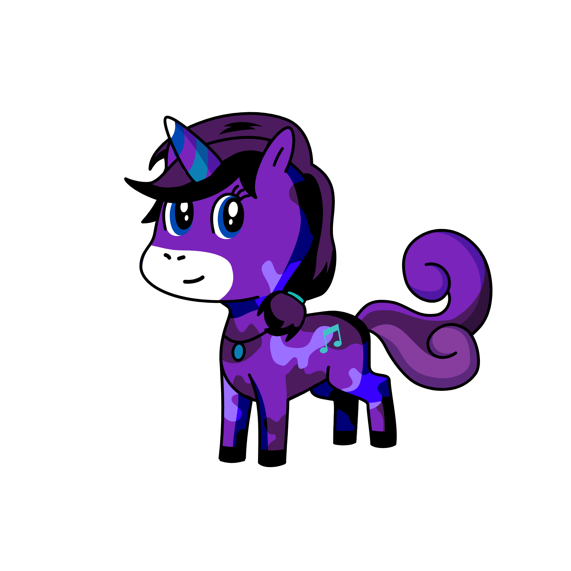 Snowy Sparkle, the unicorn
