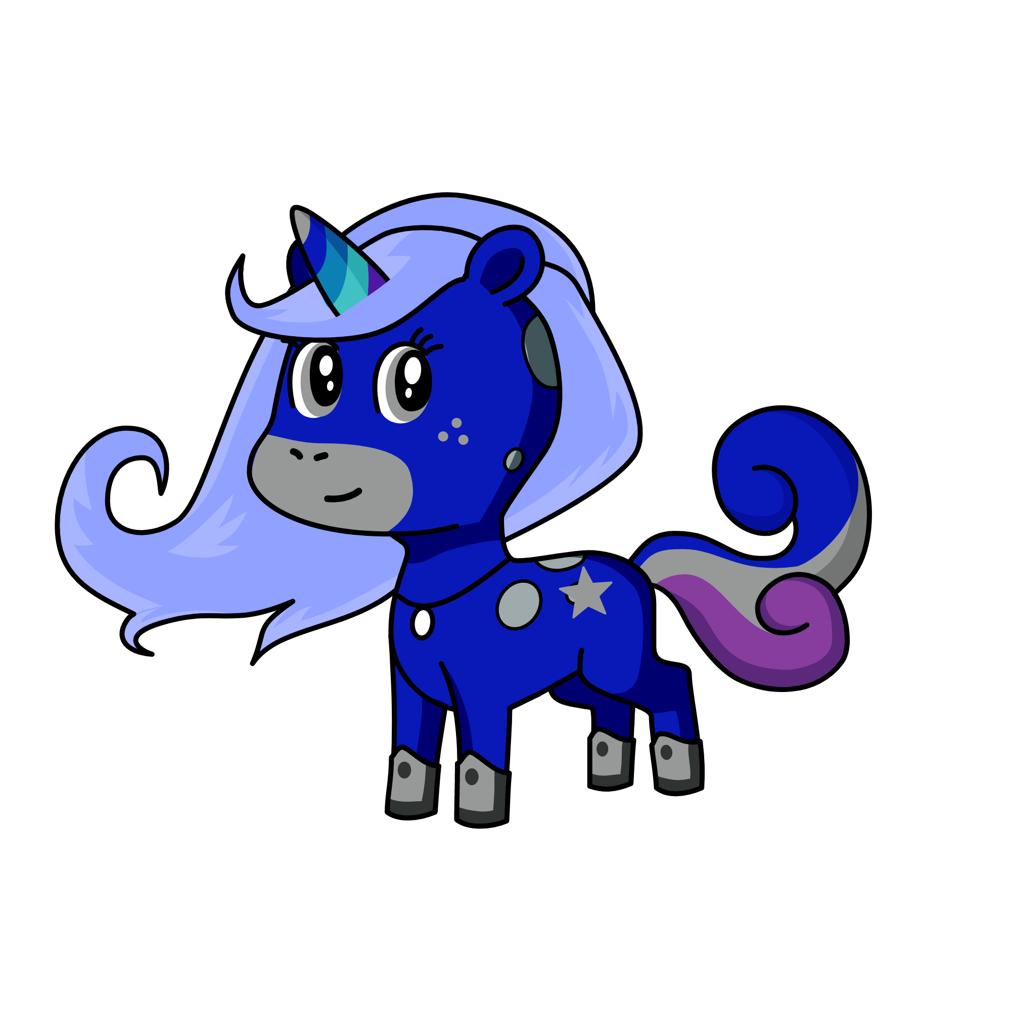 Lunar (The Unicorn Of The Night Sky), the unicorn