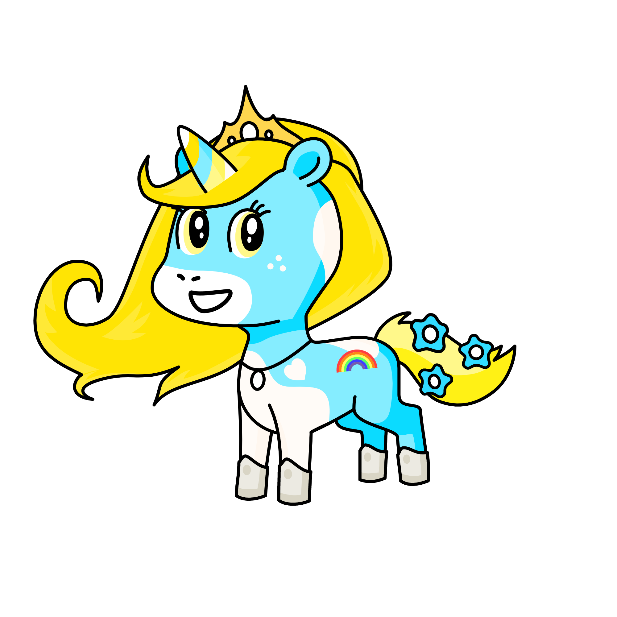 Stela (The Unicorn of the Day Sky), the unicorn