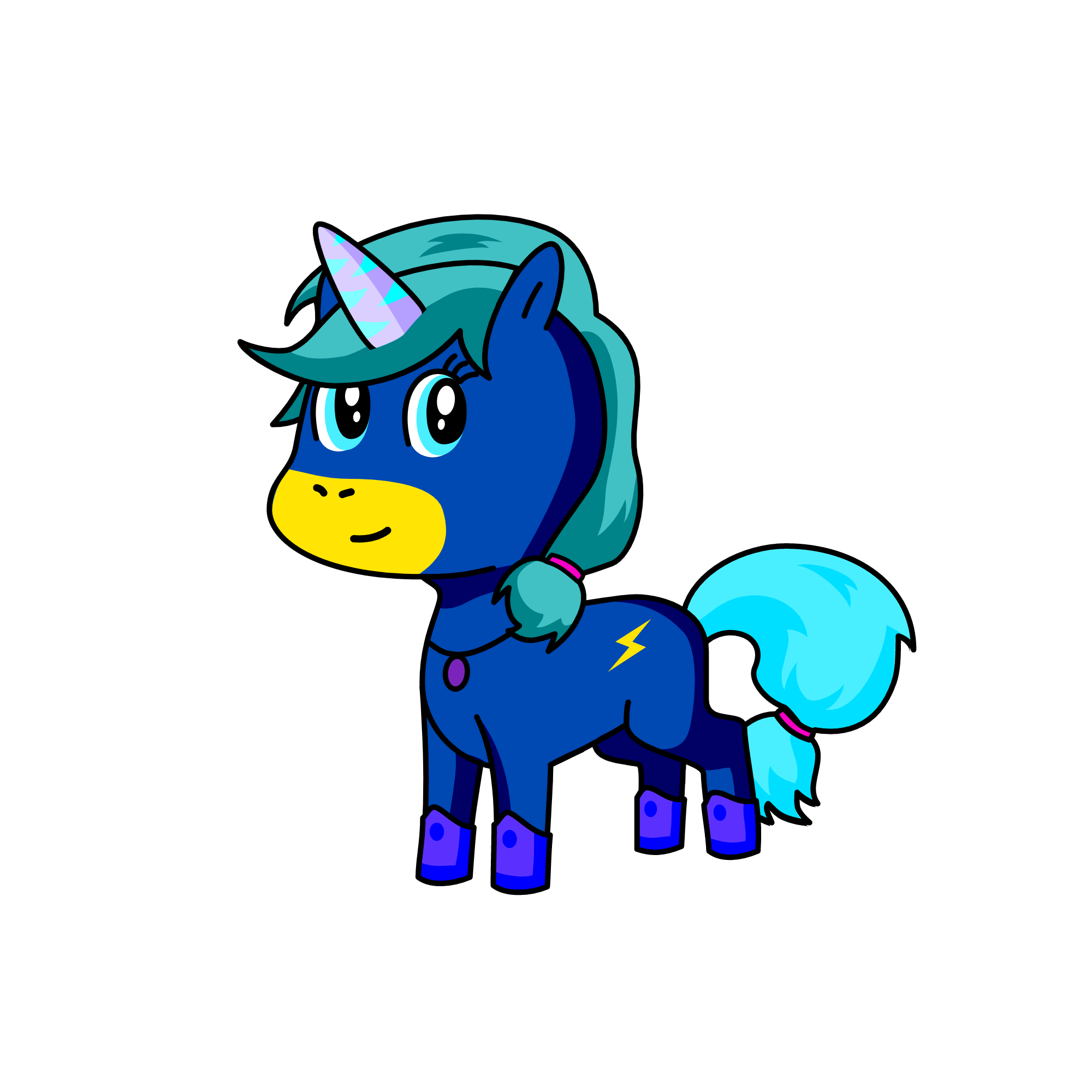 Luna (The Unicorn Of The Night), the unicorn