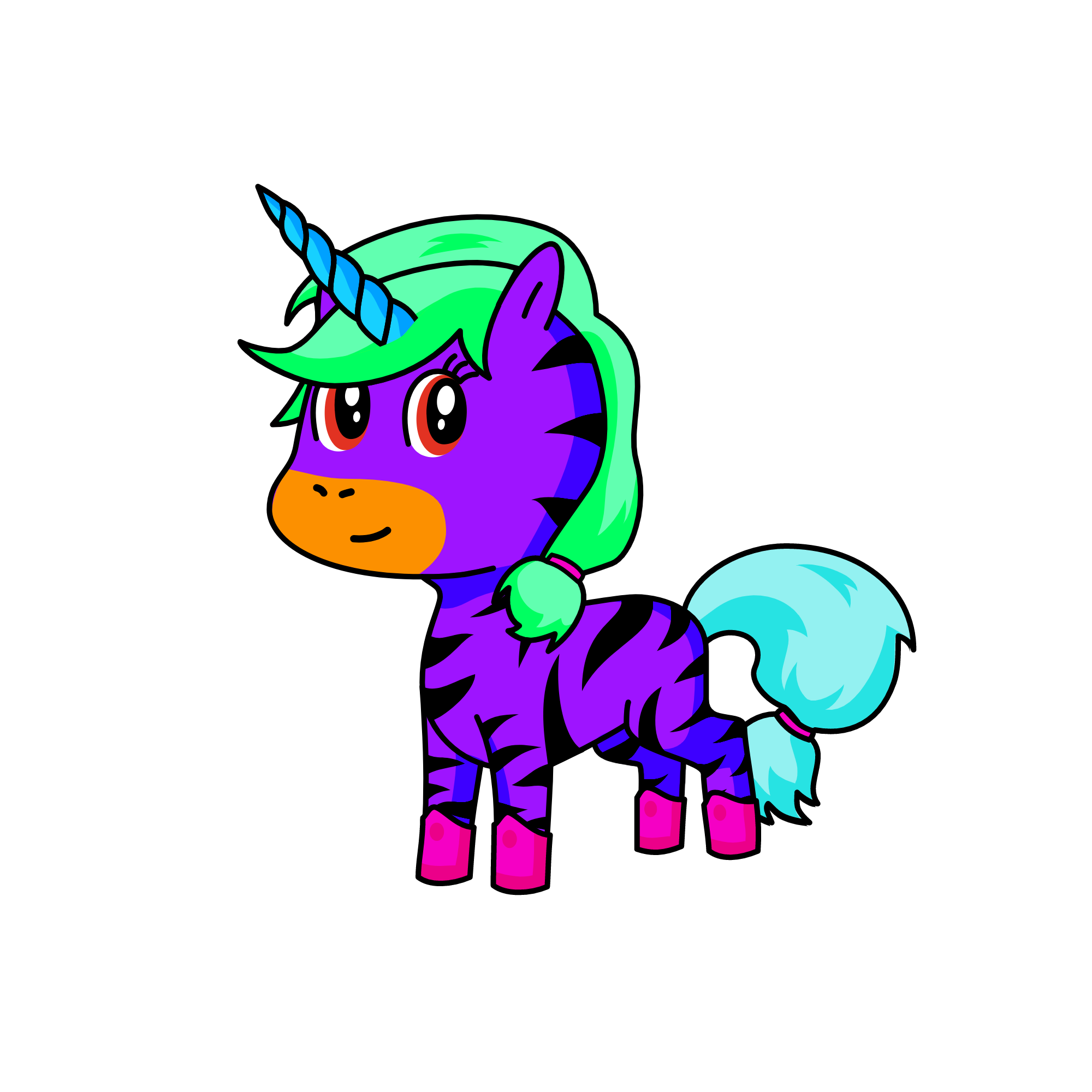 Dezz (The Unicorn of the Desert), the unicorn