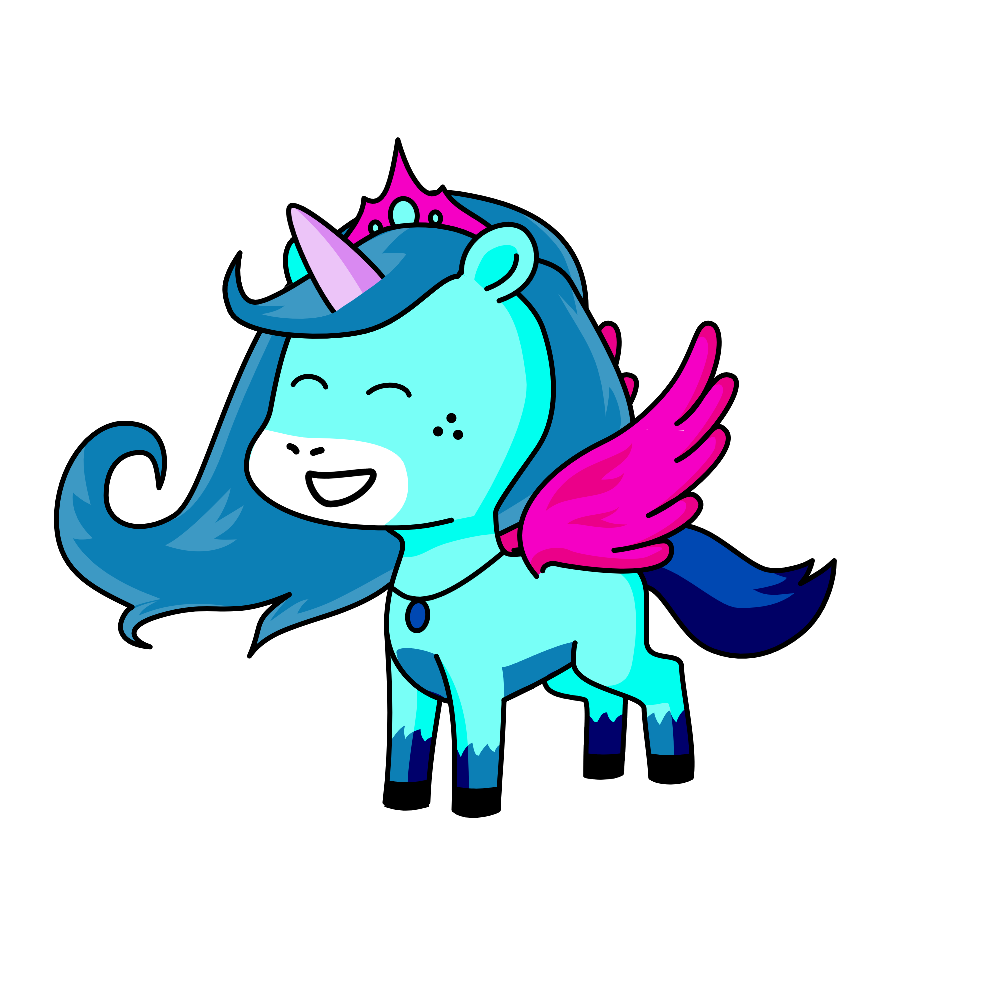 Love God Unicorn, the unicorn