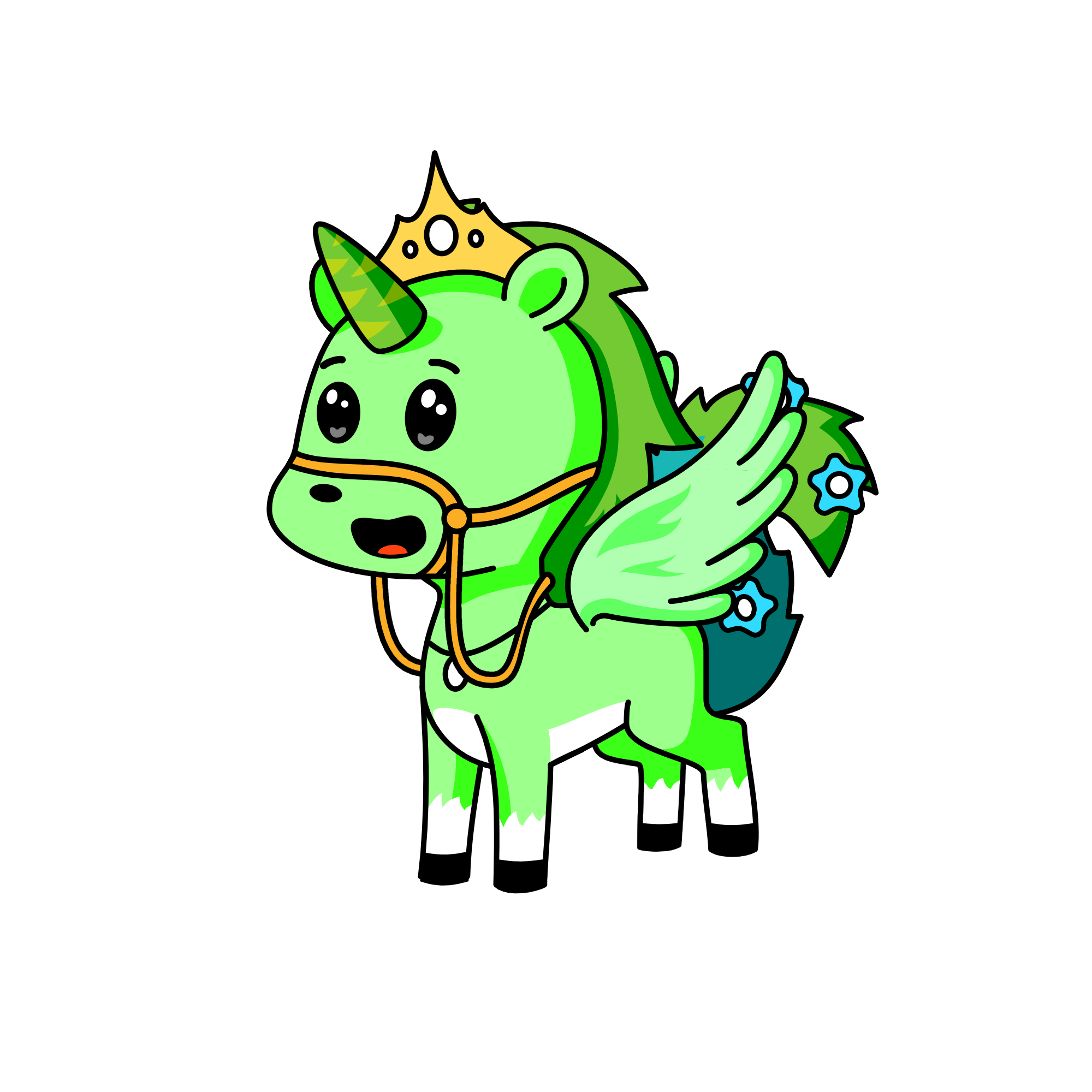 Flora Forestlover, the unicorn