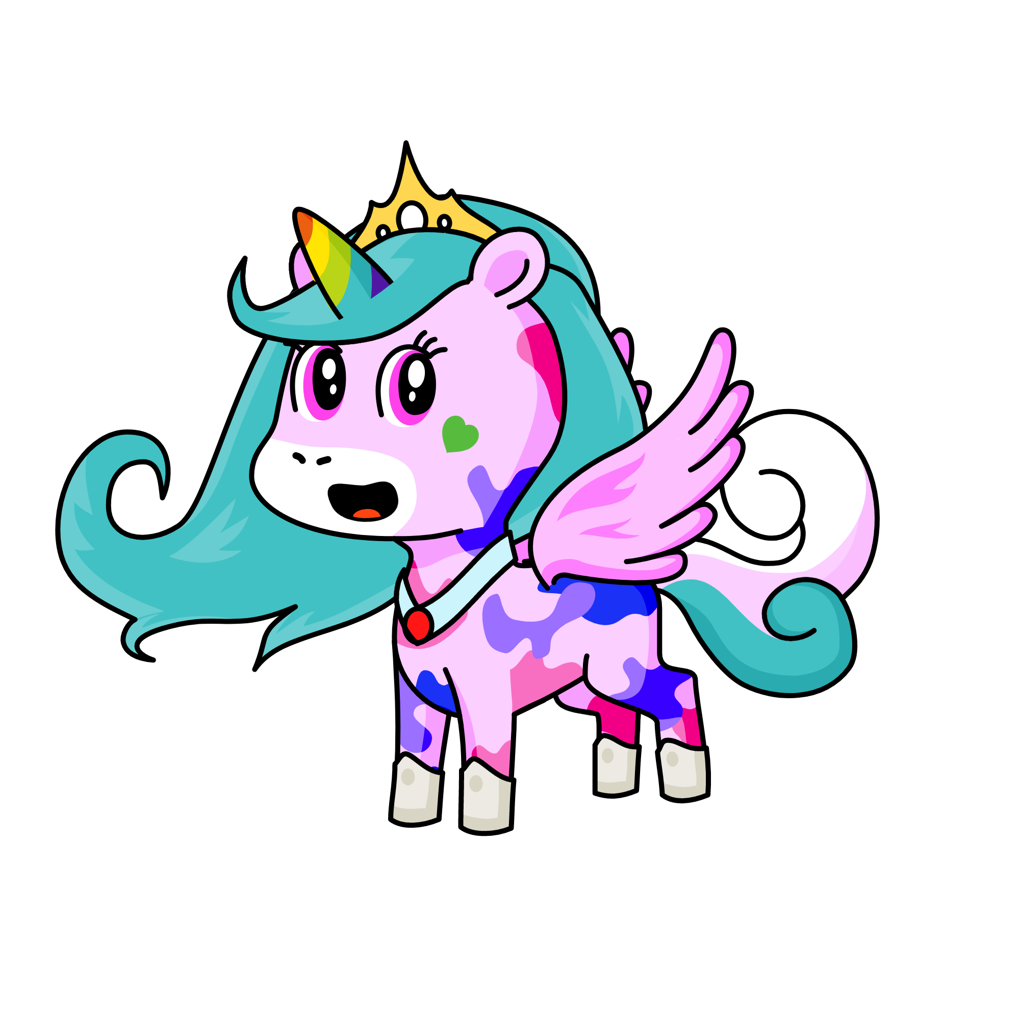 Hayle, the unicorn